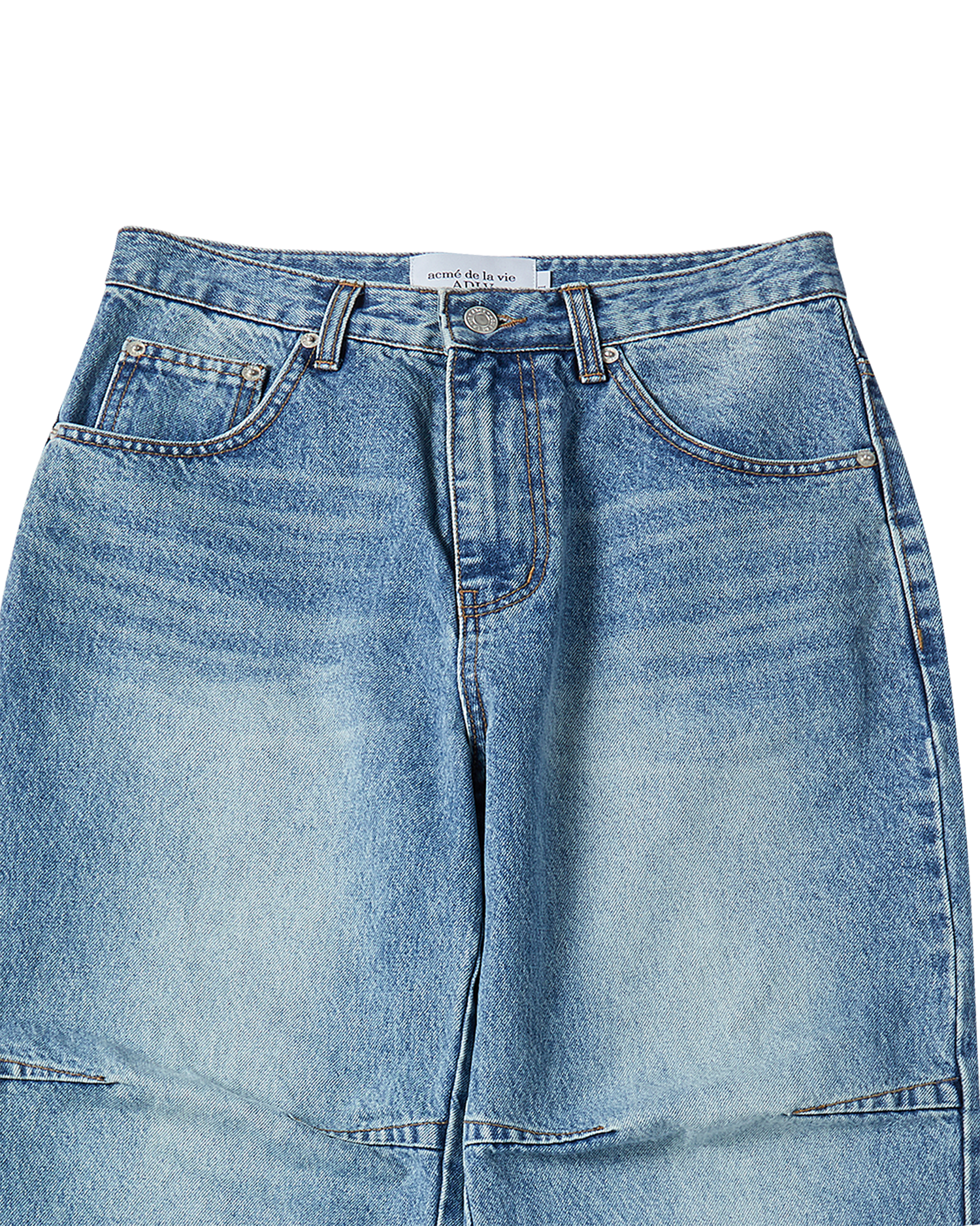 ADLV - Quần WOMAN DENIM PARACHUTE Xanh dương