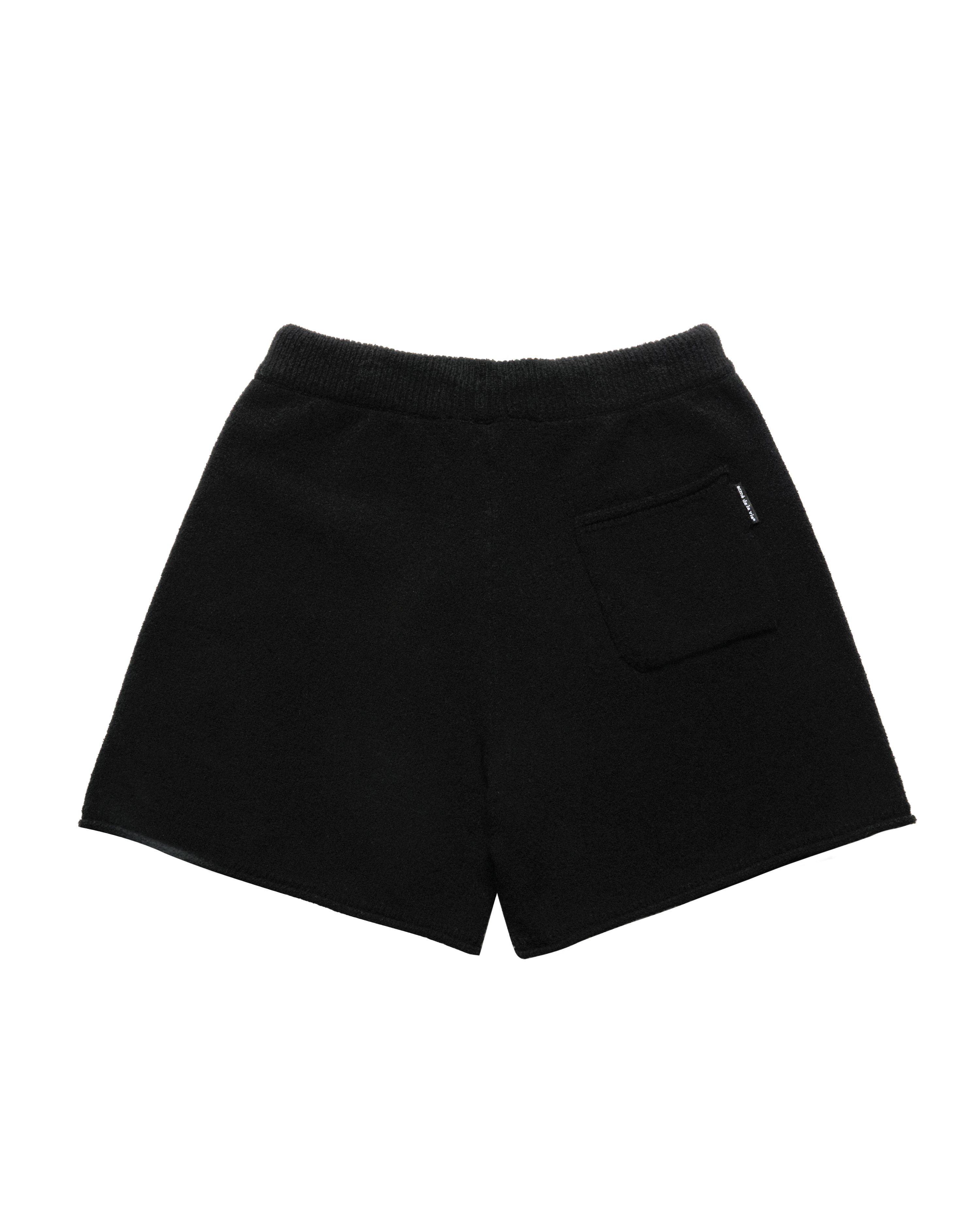 ADLV - Quần short WOMAN BOUCLE KNIT Đen