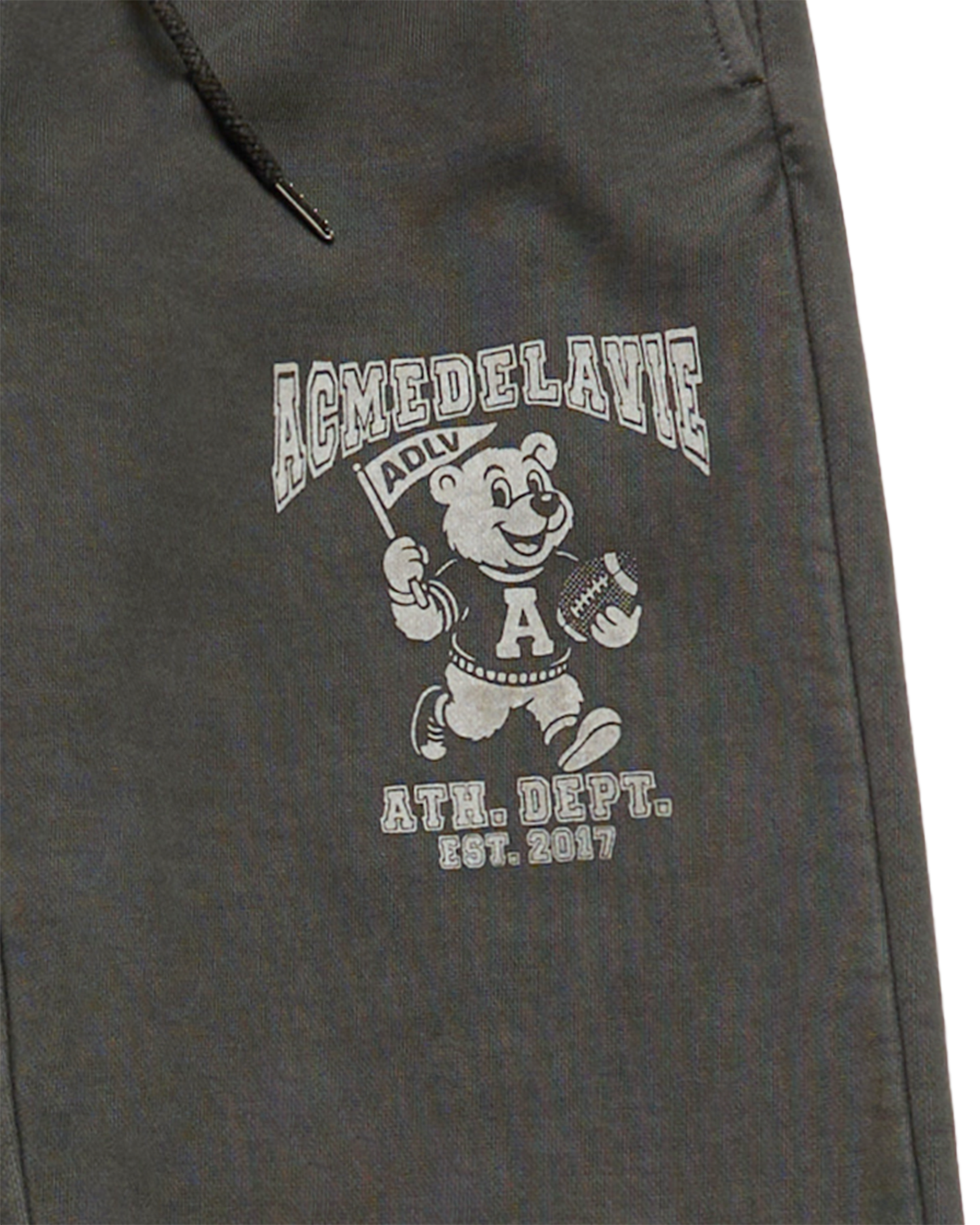 ADLV - Quần FOOTBALL AC BEAR PIGMENT JOGGER Than chì