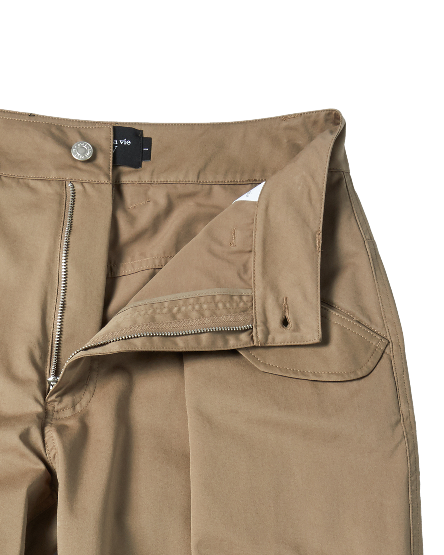ADLV - Quần ONE TUCK WIDE CARGO Nâu