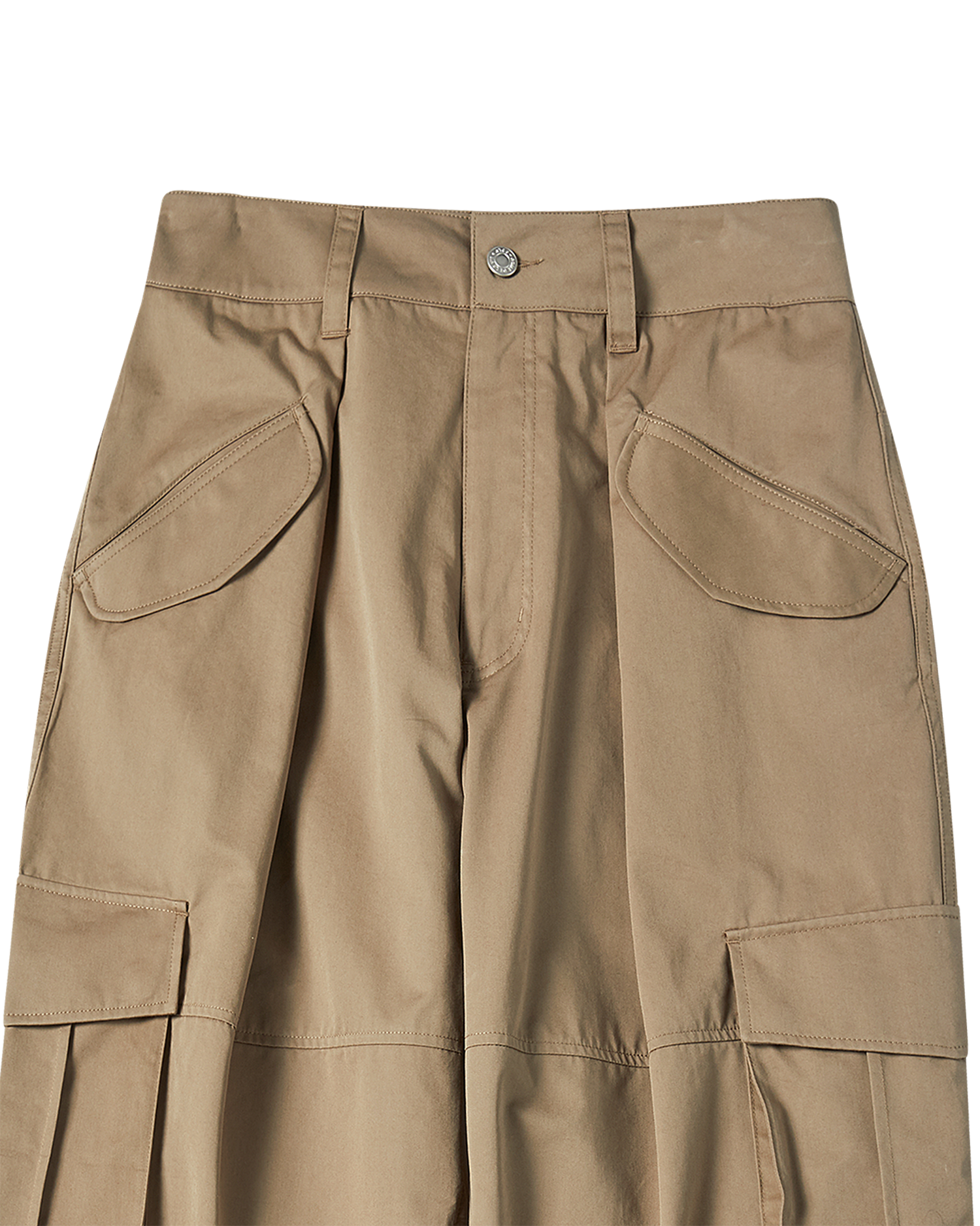ADLV - Quần ONE TUCK WIDE CARGO Nâu