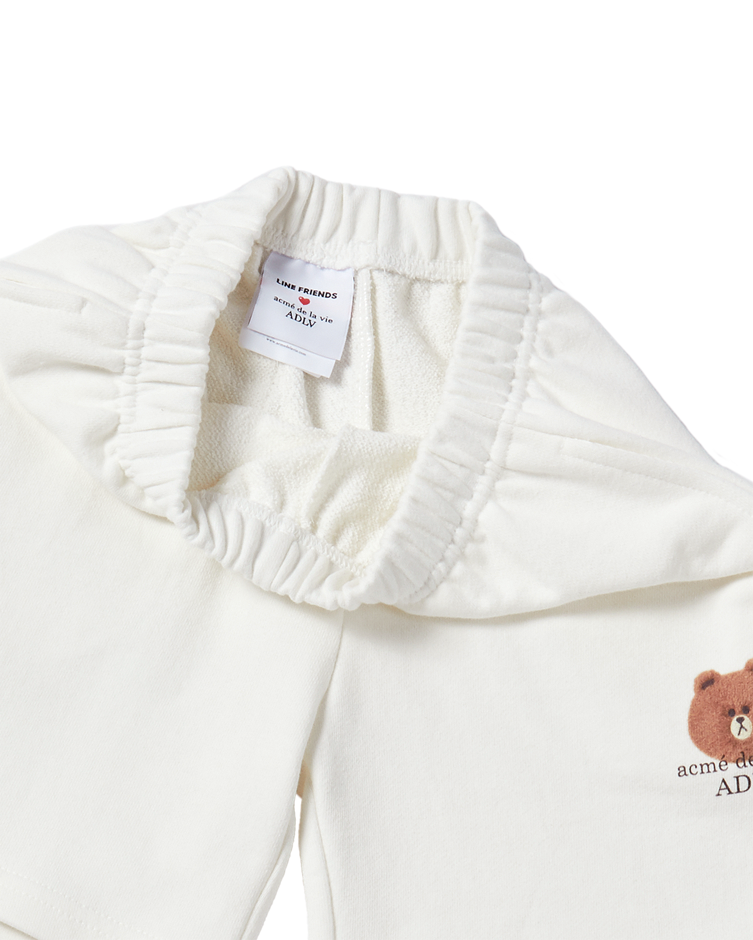 ADLV - Quần short KIDS BASIC LINE FRIENDS Kem