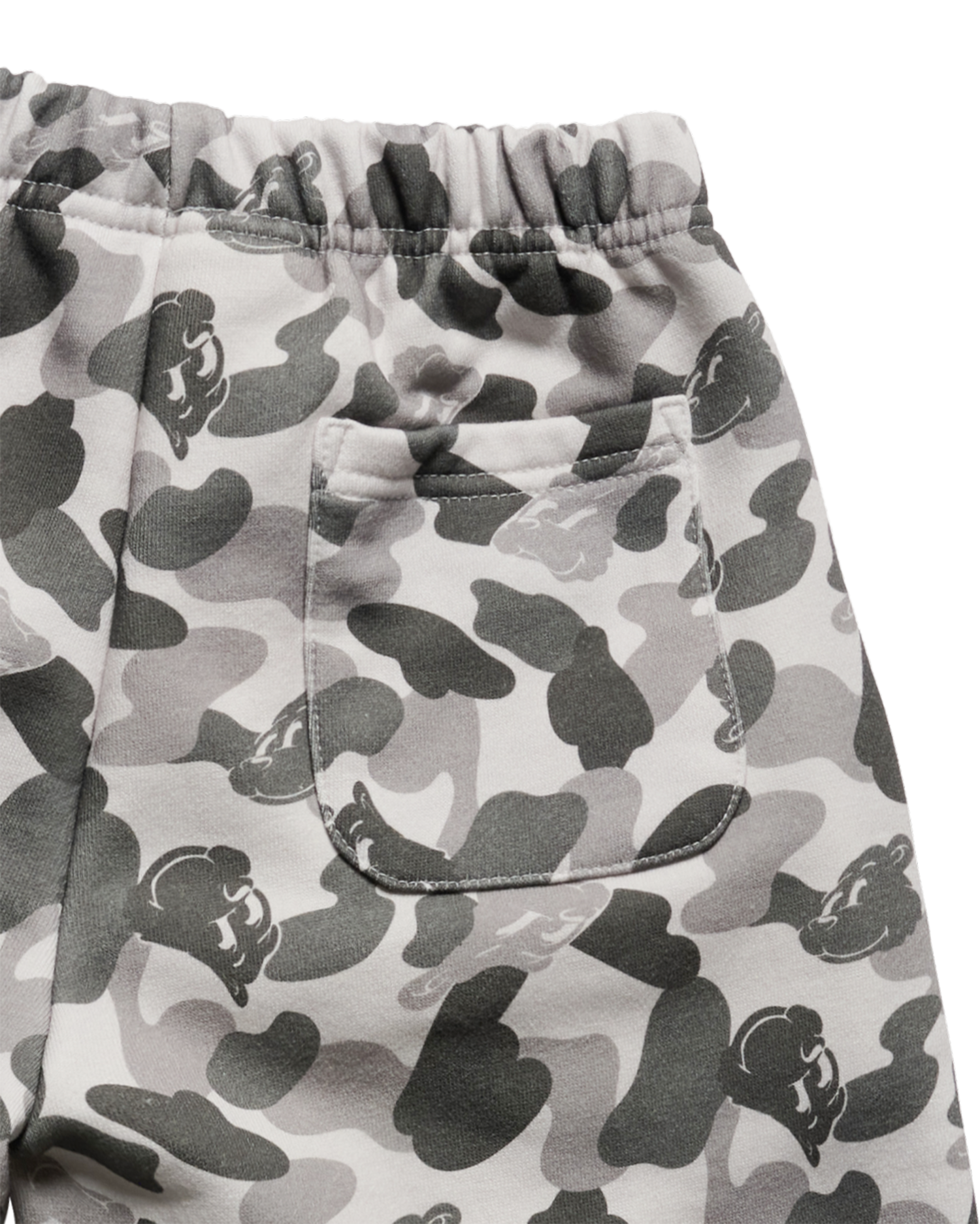 ADLV - Quần short KIDS AC BEAR ALLOVER Xám