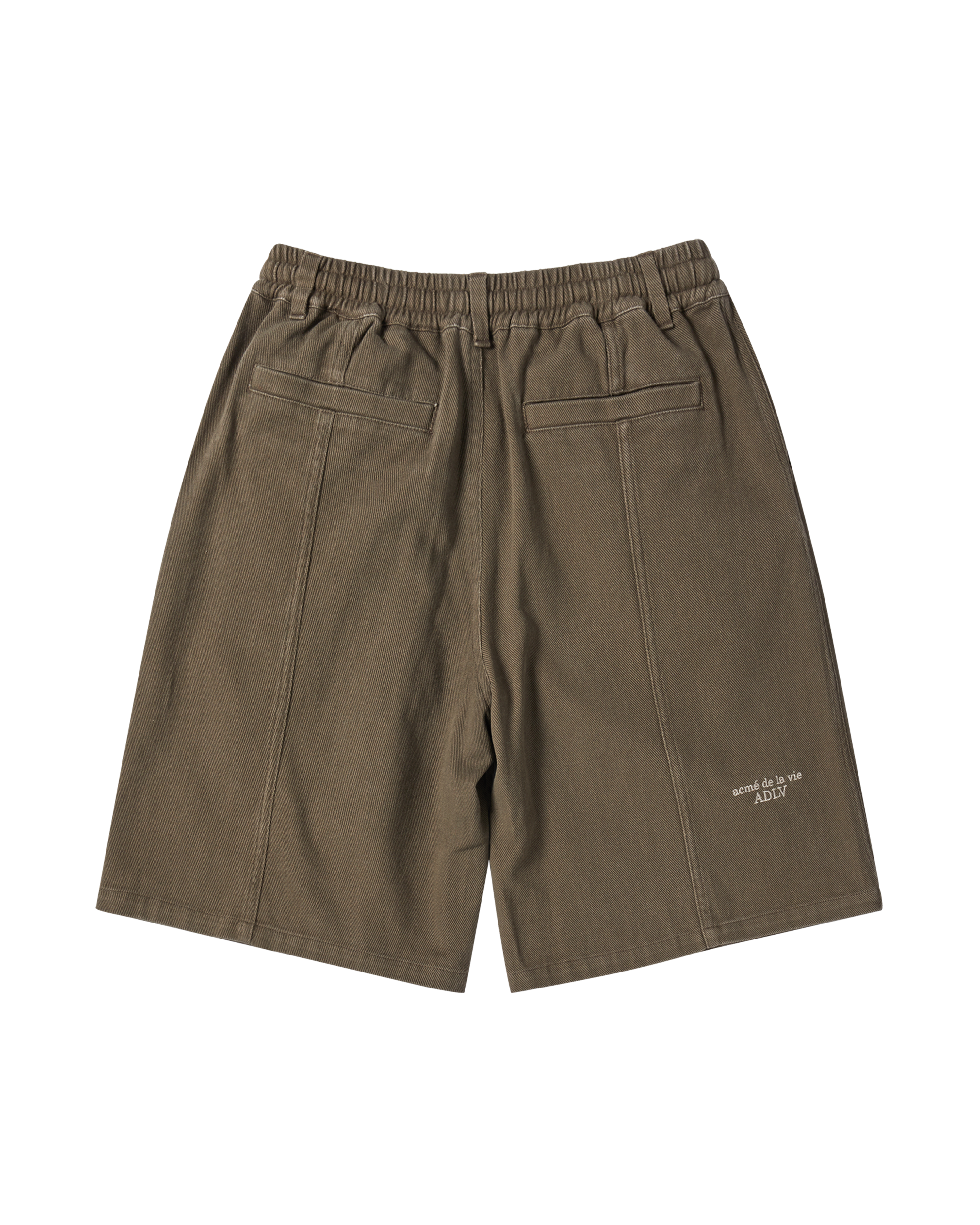 ADLV - Quần short PIGMENT OVERSIZED Nâu