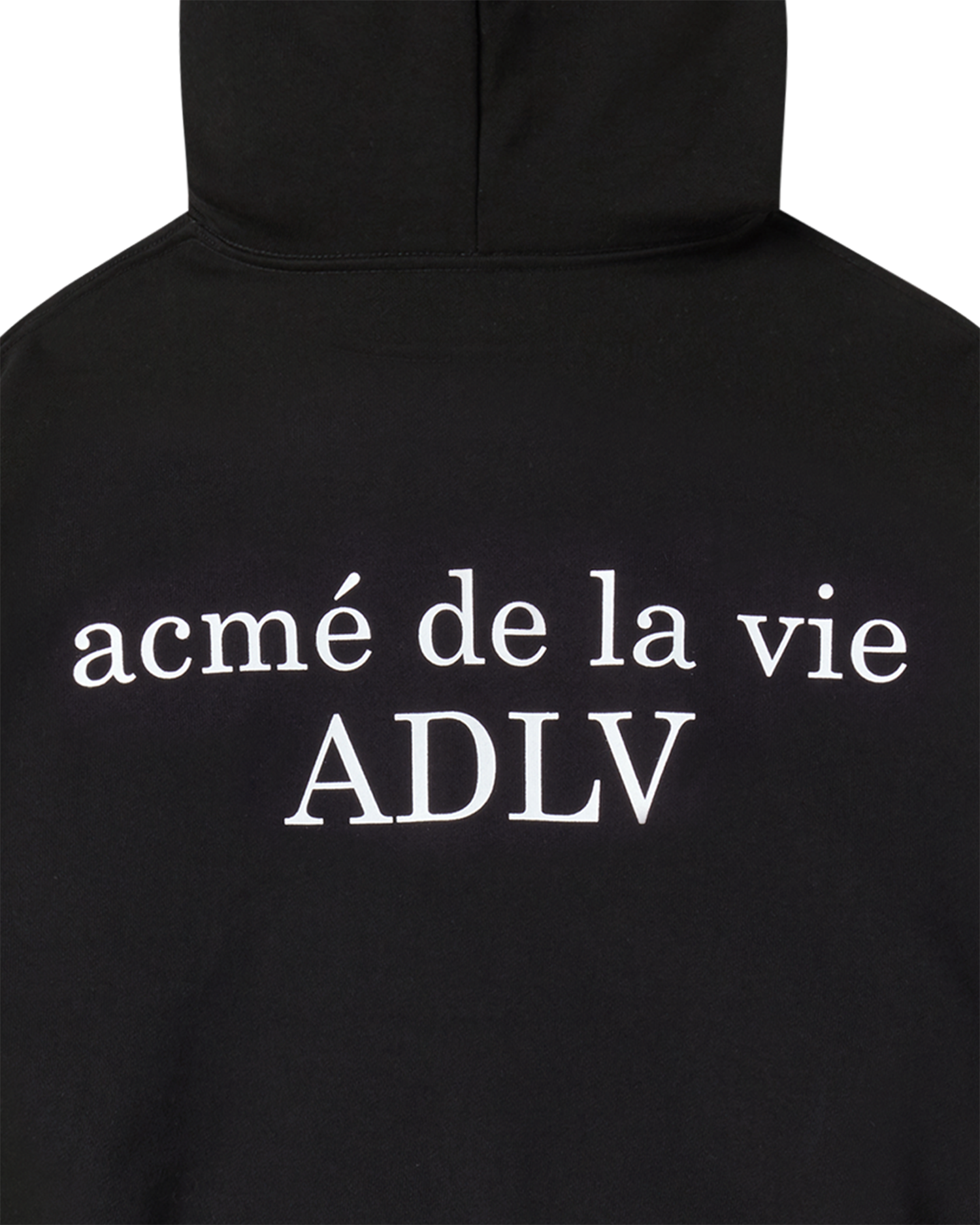 ADLV - Áo hoodie BASIC AC BEAR Đen