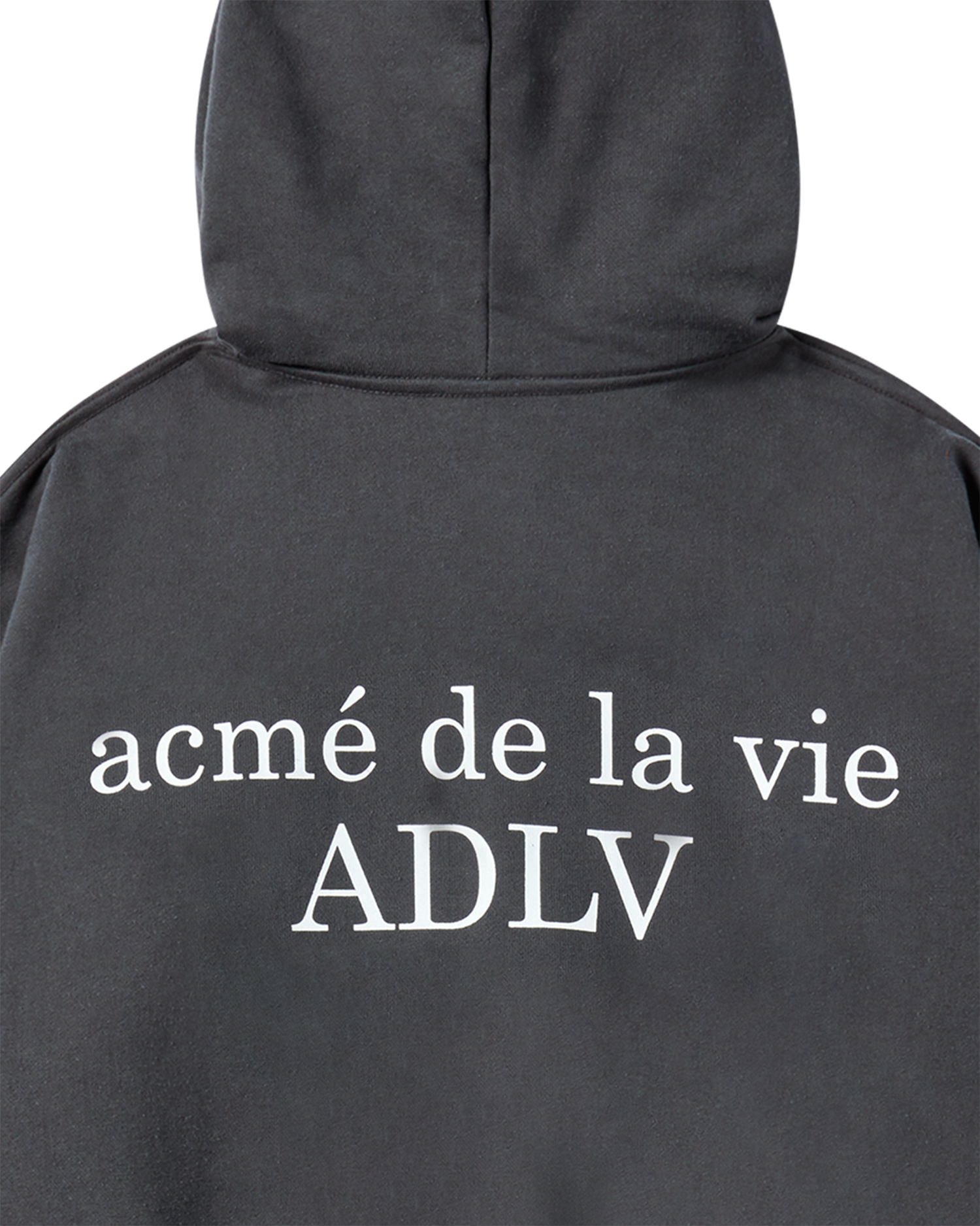 ADLV - Áo hoodie BASIC AC BEAR Than chì