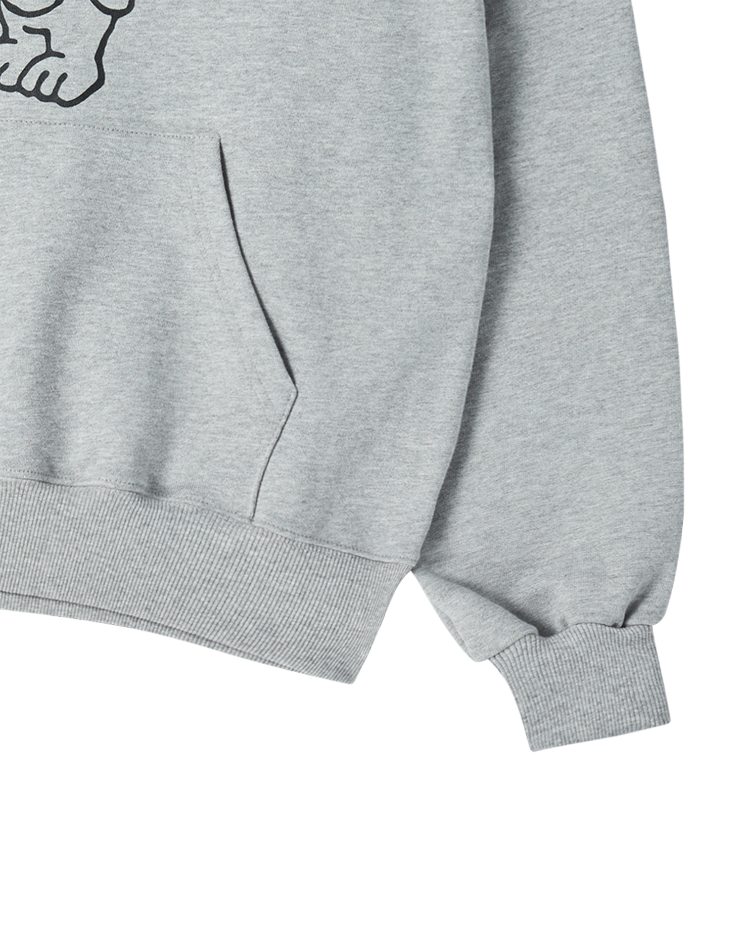 Áo hoodie BASIC AC BEAR Muối tiêu