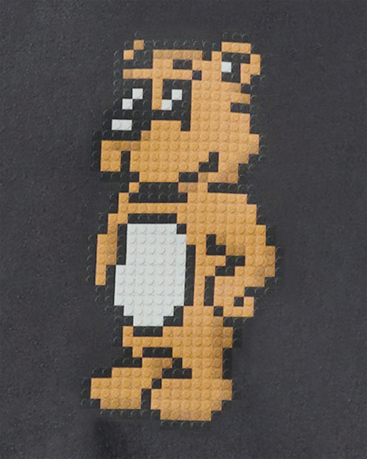 ADLV - Áo hoodie BLOCK AC BEAR Than chì