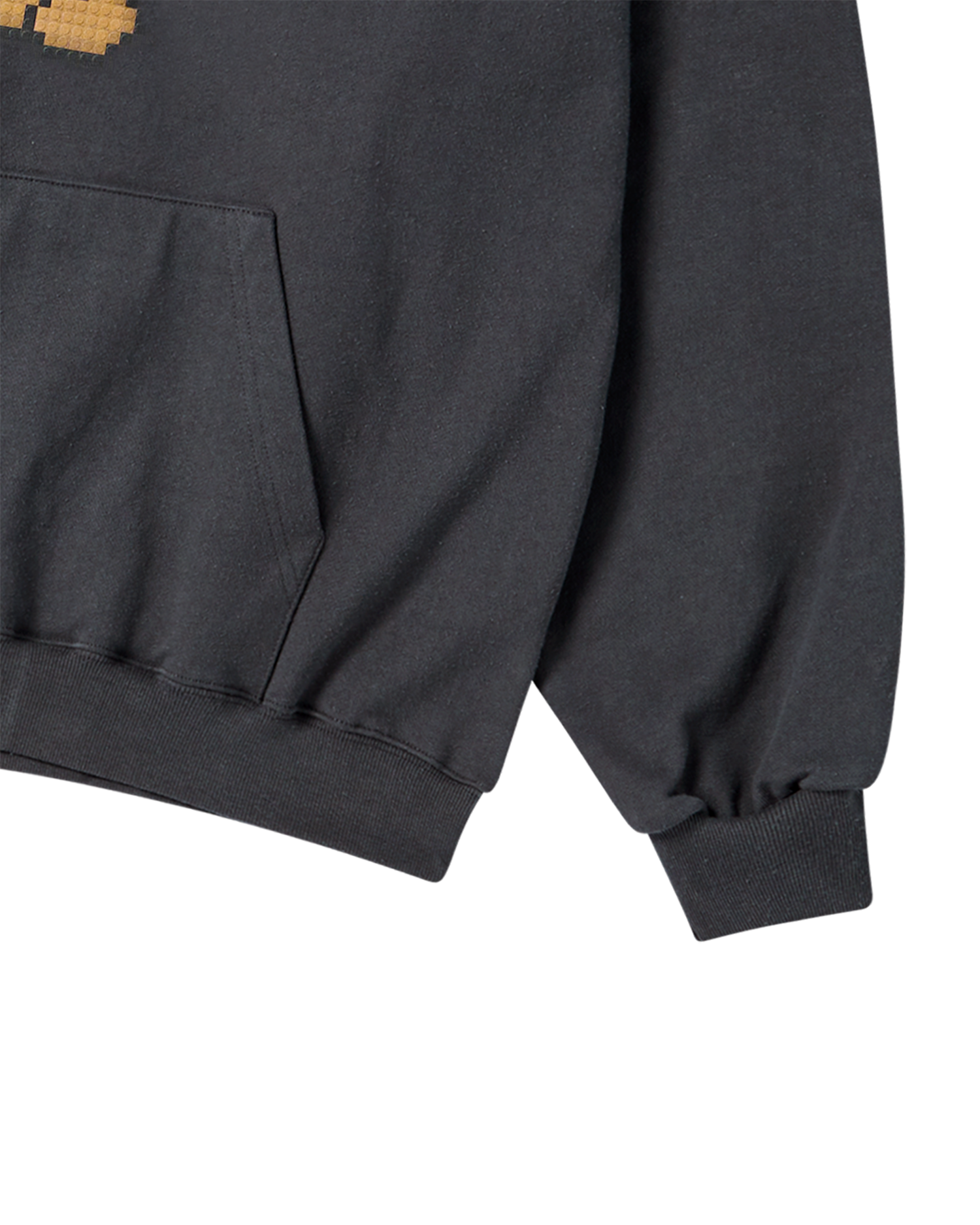 ADLV - Áo hoodie BLOCK AC BEAR Than chì