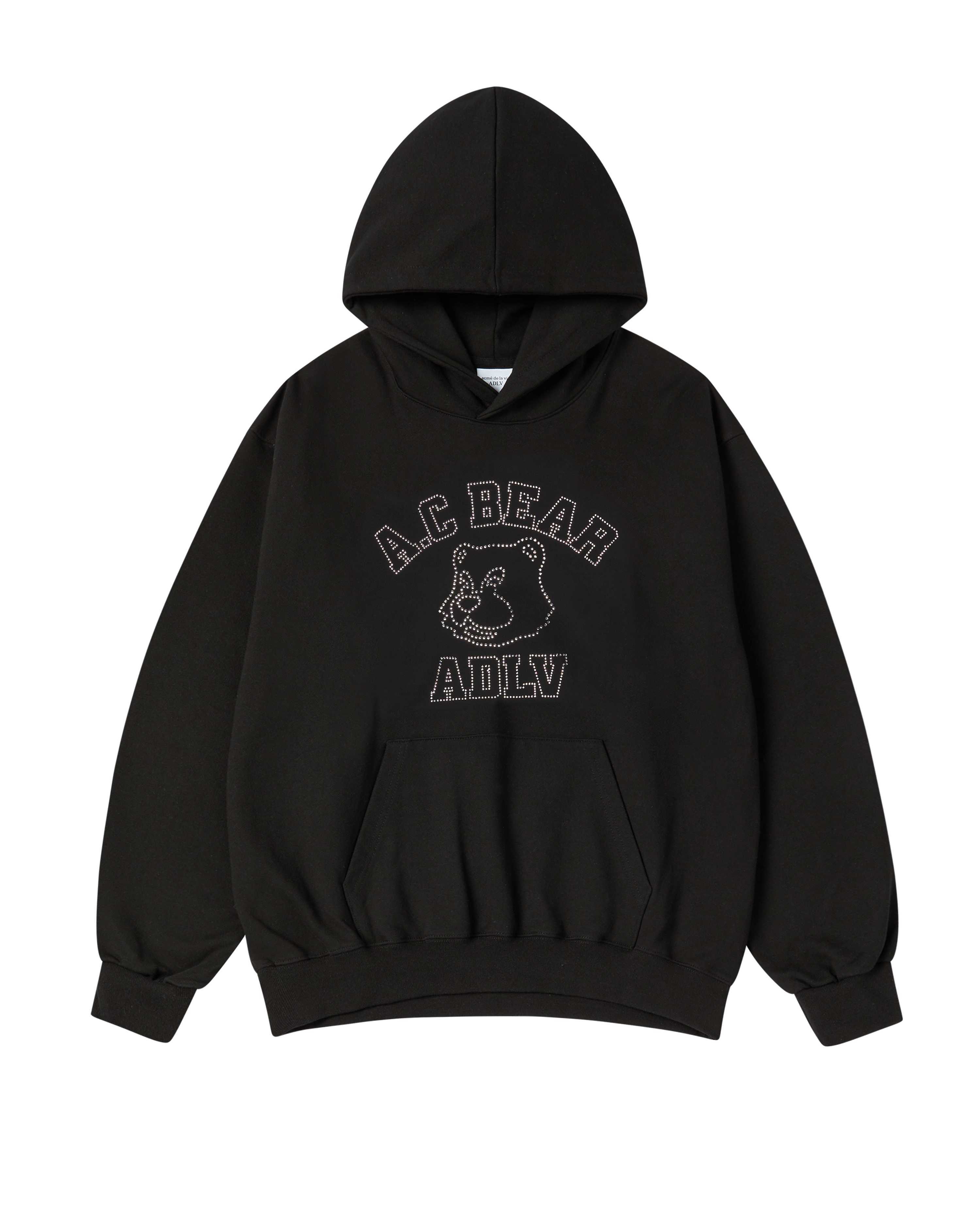 Áo hoodie CUBIC AC BEAR Đen