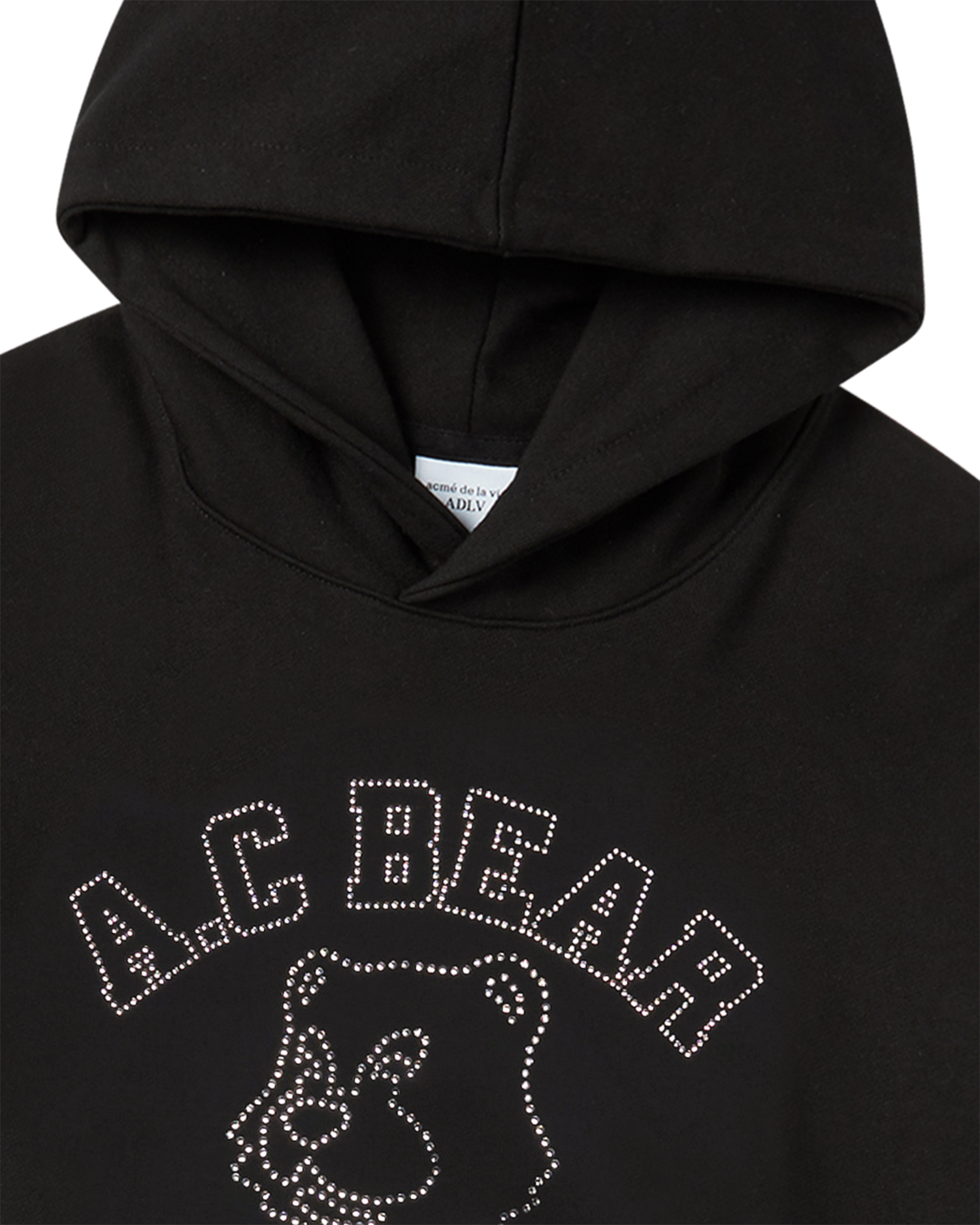 ADLV - Áo hoodie CUBIC AC BEAR Đen