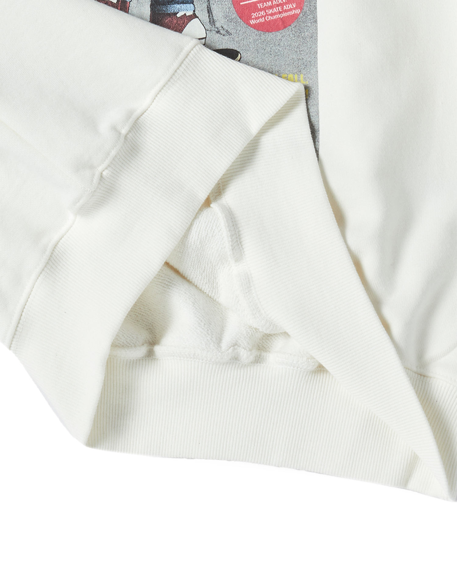 ADLV - Áo hoodie MAGAZINE AC BEAR Kem