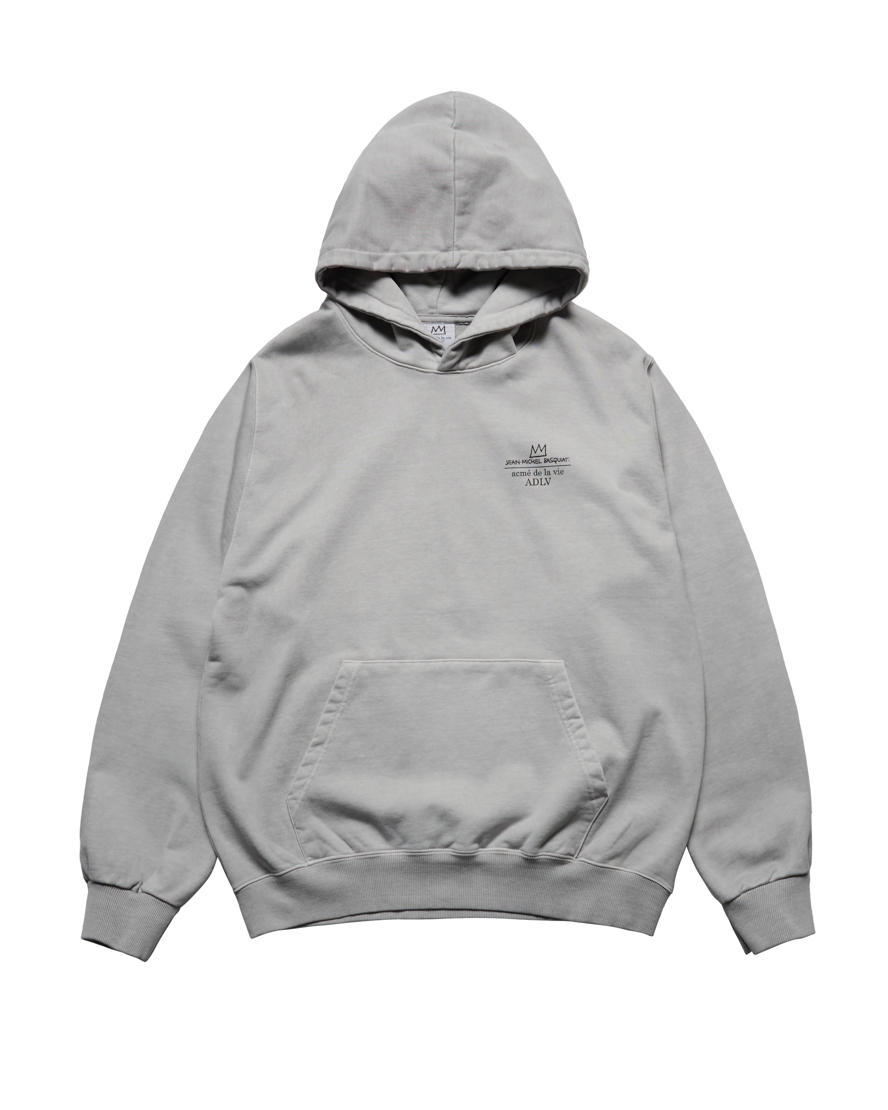 ADLV - Áo hoodie JMB GREETINGS FROM NEW YORK Xám nhạt