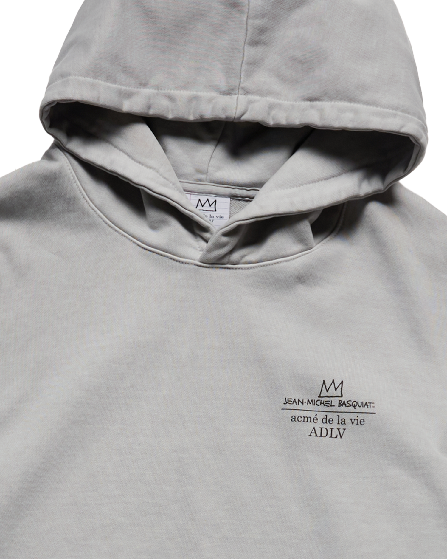 ADLV - Áo hoodie JMB GREETINGS FROM NEW YORK Xám nhạt