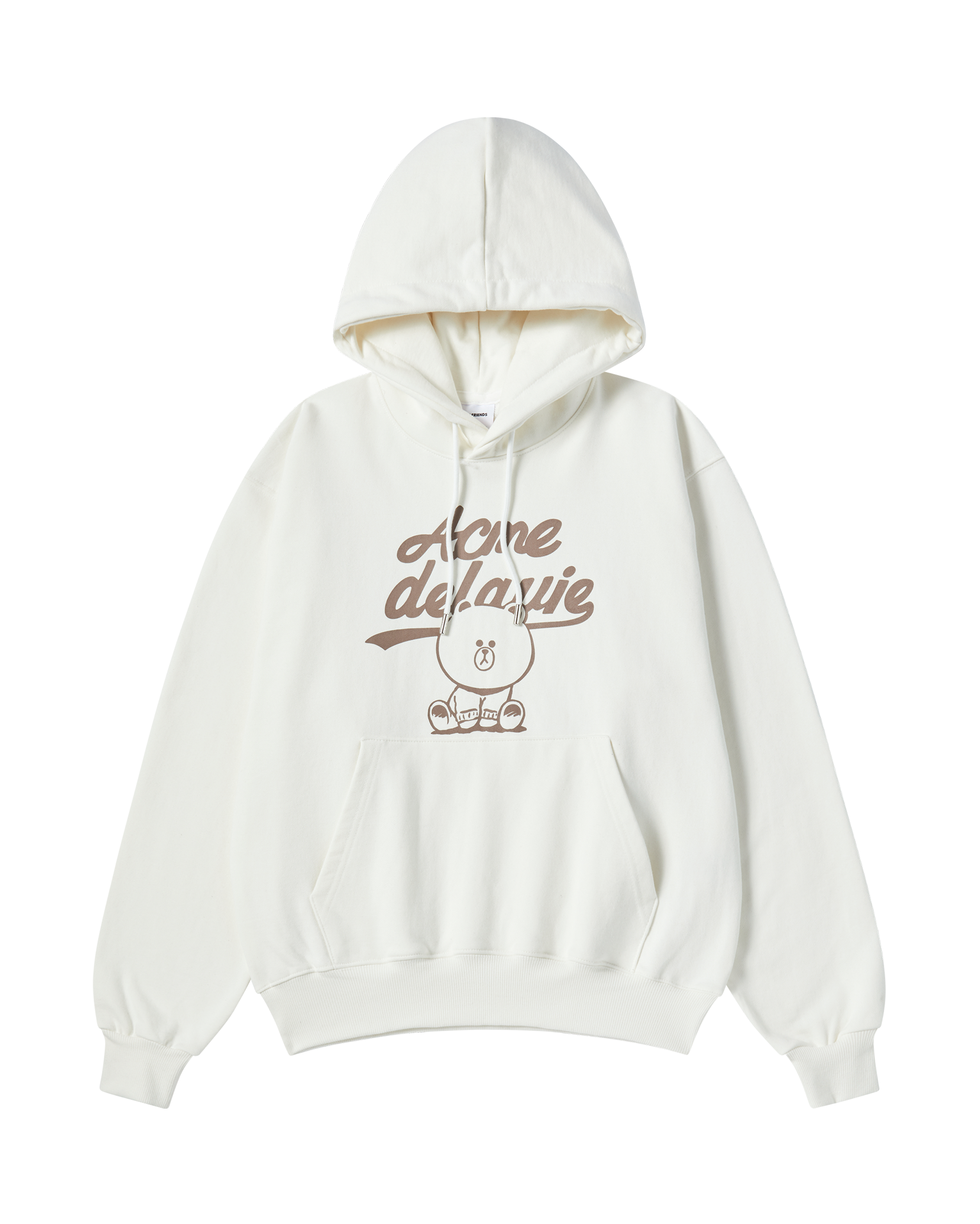 ADLV - Áo hoodie AUTHENTIC LINE FRIENDS Kem