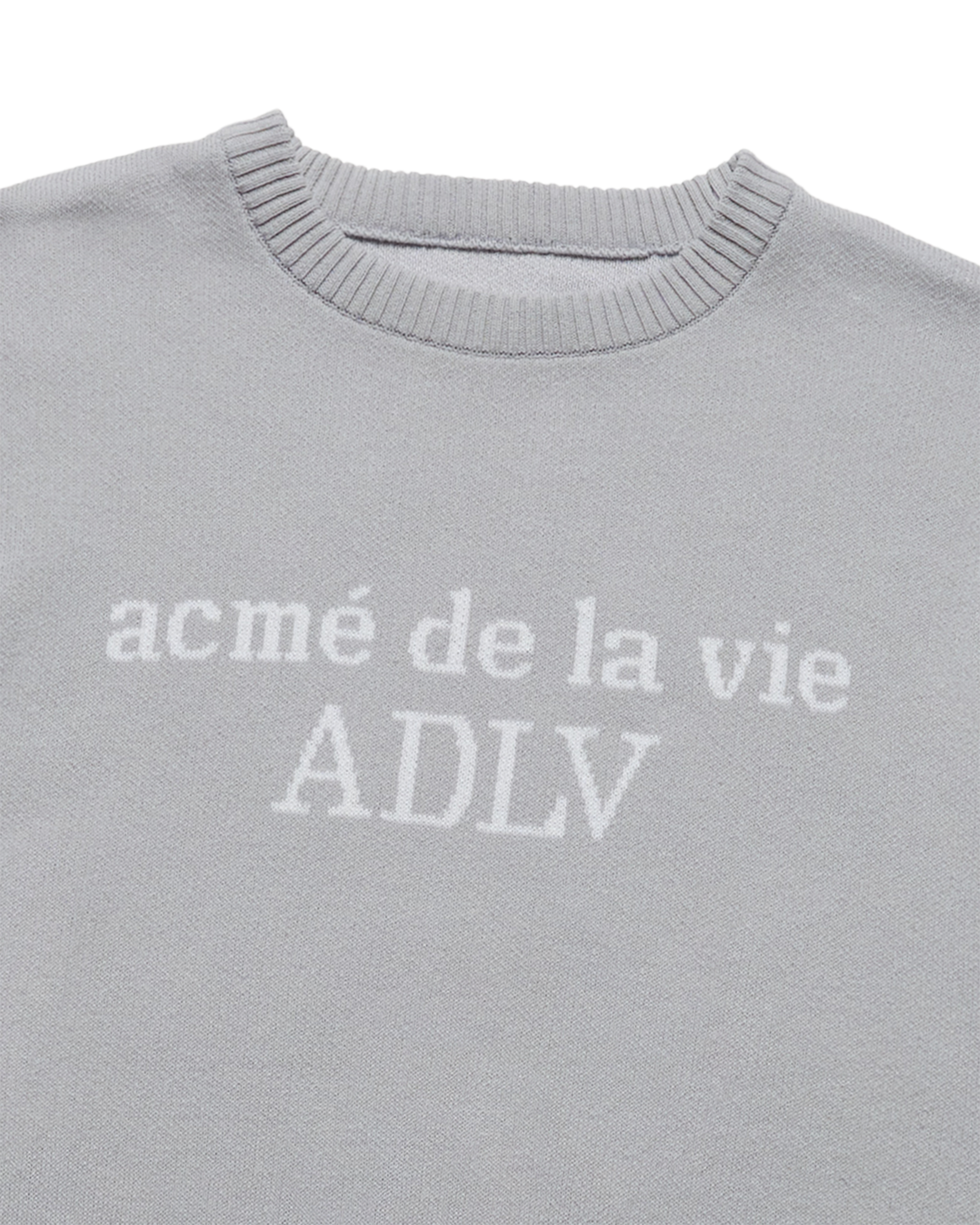 ADLV - Áo nỉ BASIC LOGO STANDARD Xám