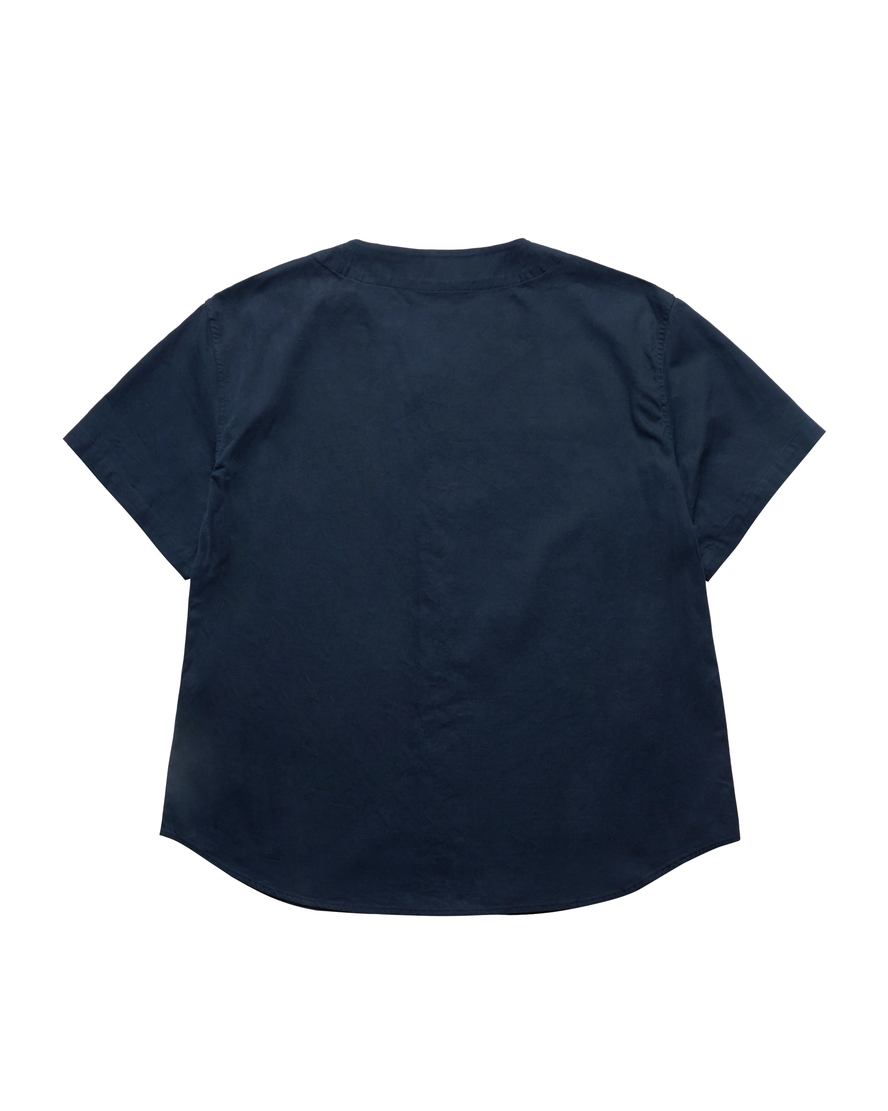 ADLV - Áo sơ mi  AC BEAR BASEBALL Xanh navy
