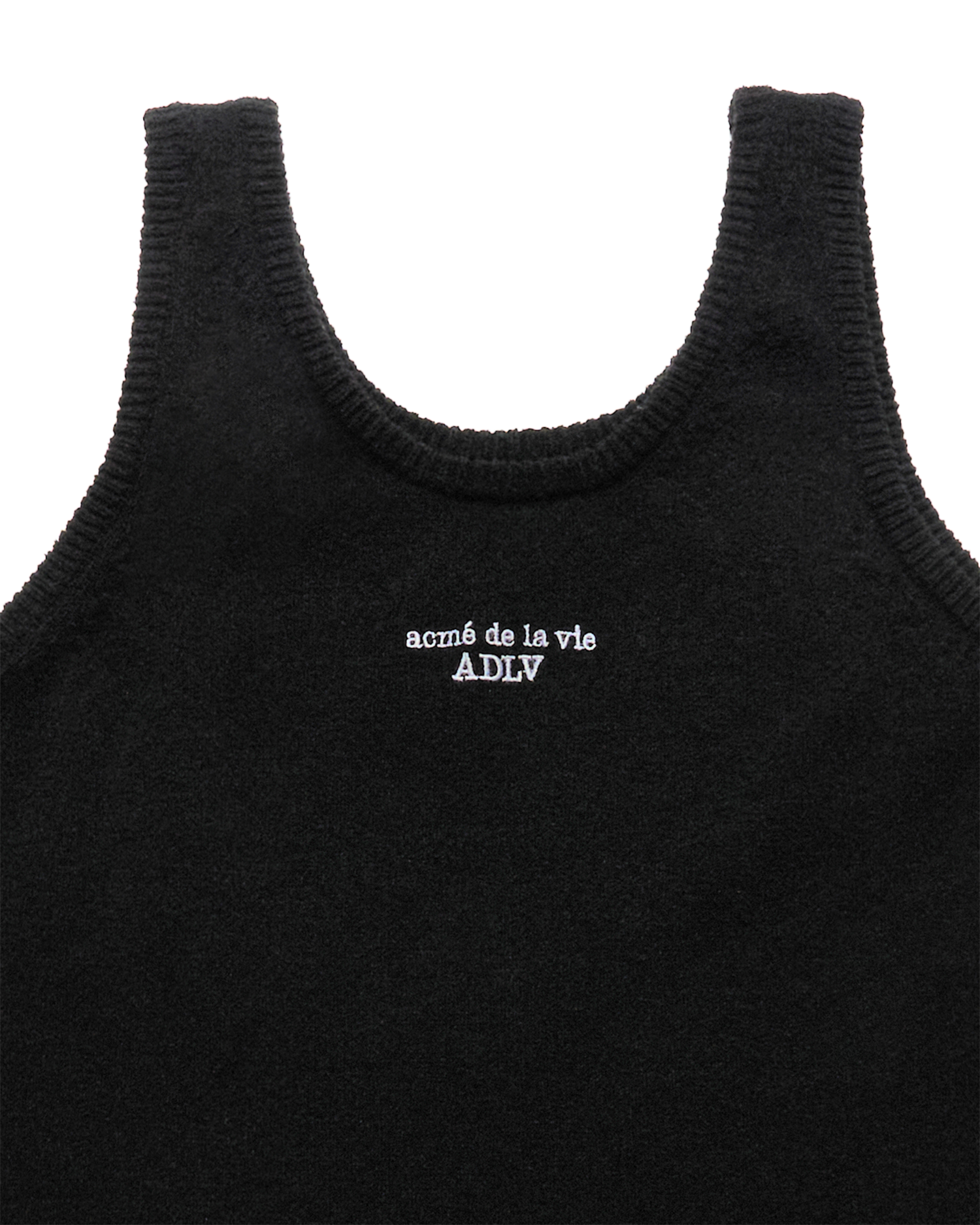 ADLV - Áo WOMAN BOUCLE KNIT Đen