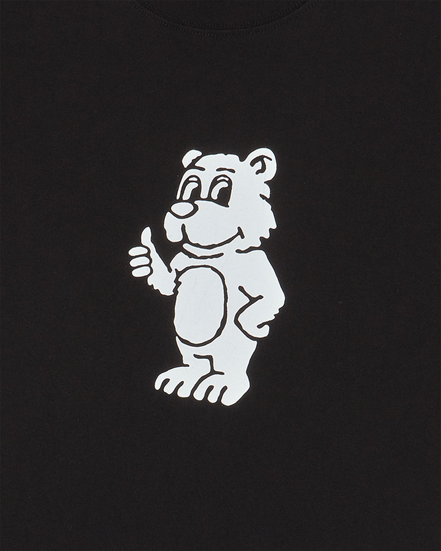 Áo thun ngắn tay BASIC AC BEAR Đen