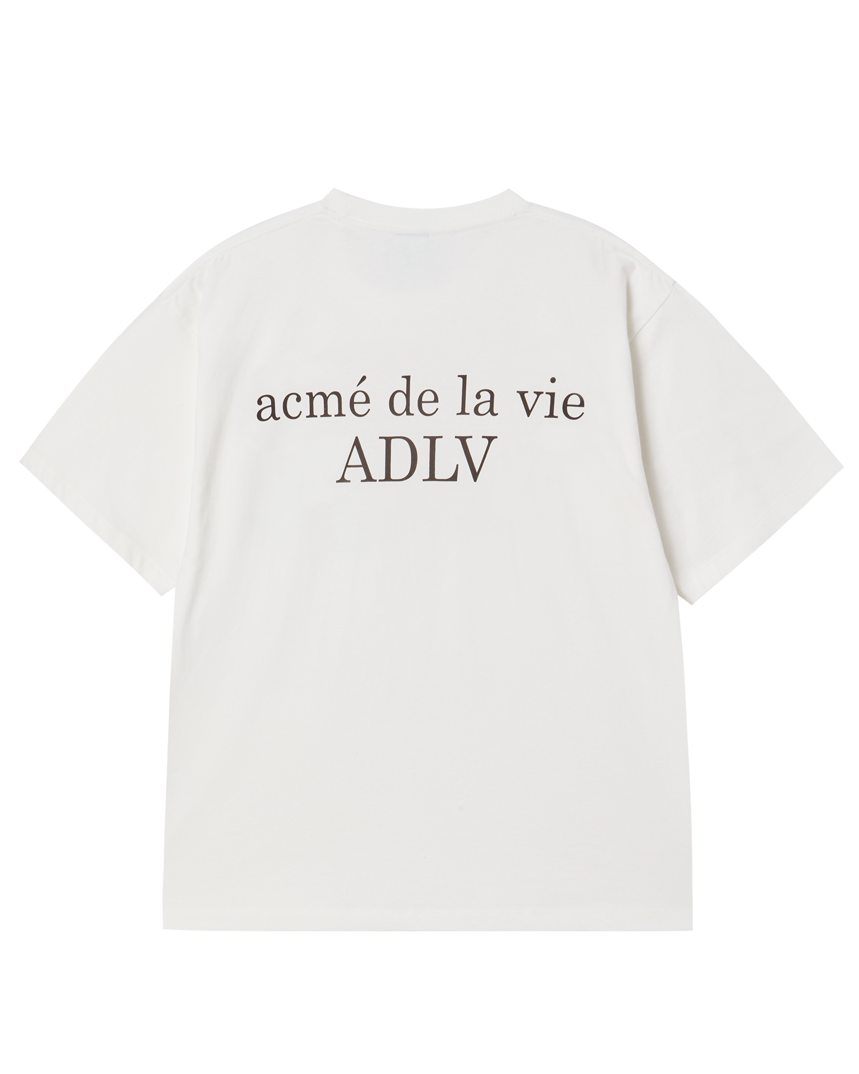 ADLV - Áo thun ngắn tay BASIC AC BEAR Kem