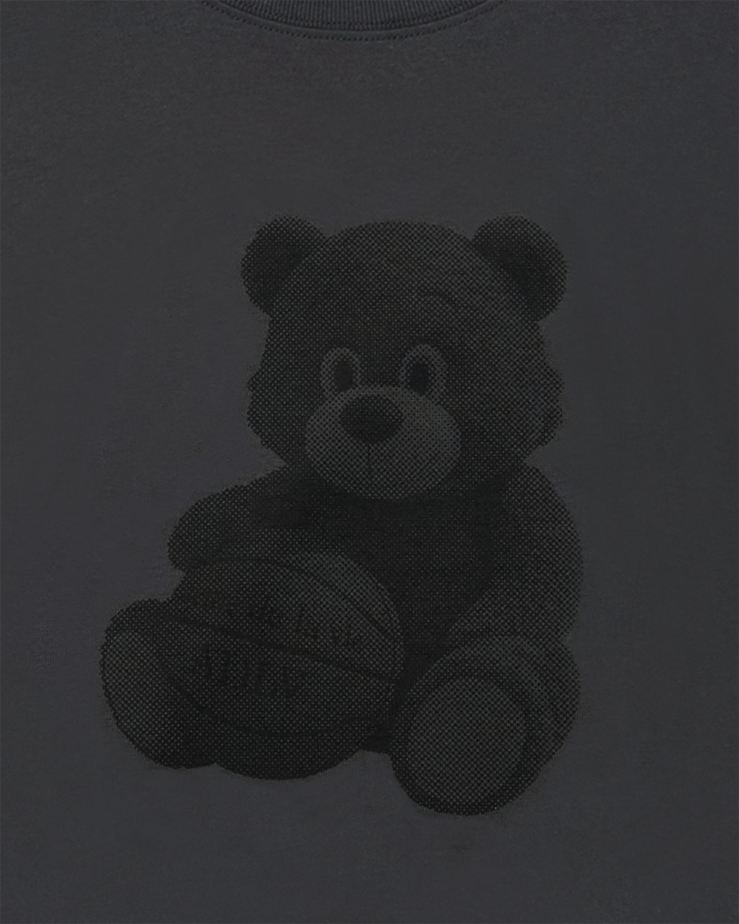 ADLV - Áo thun  BASKETBALL SITTING AC BEAR Than chì