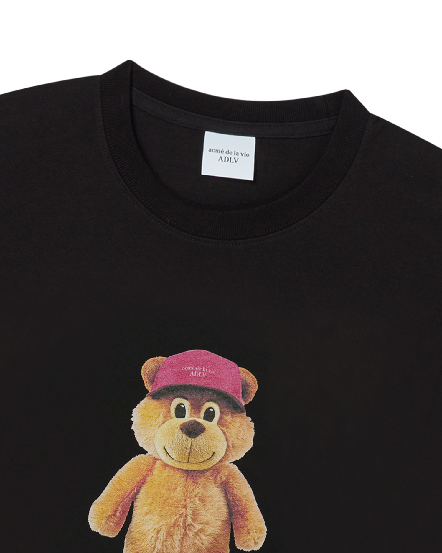 ADLV - Áo thun 3D STAND AC BEAR Đen