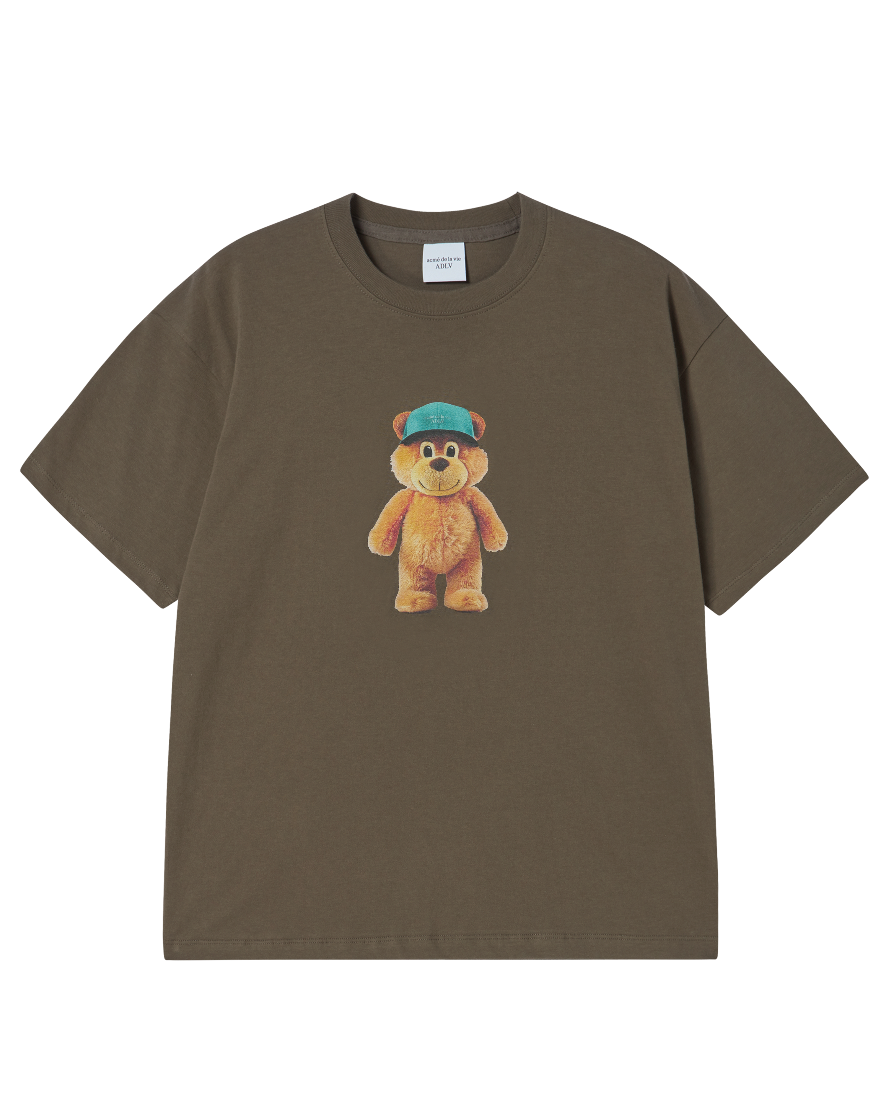 ADLV - Áo thun 3D STAND AC BEAR Ca cao