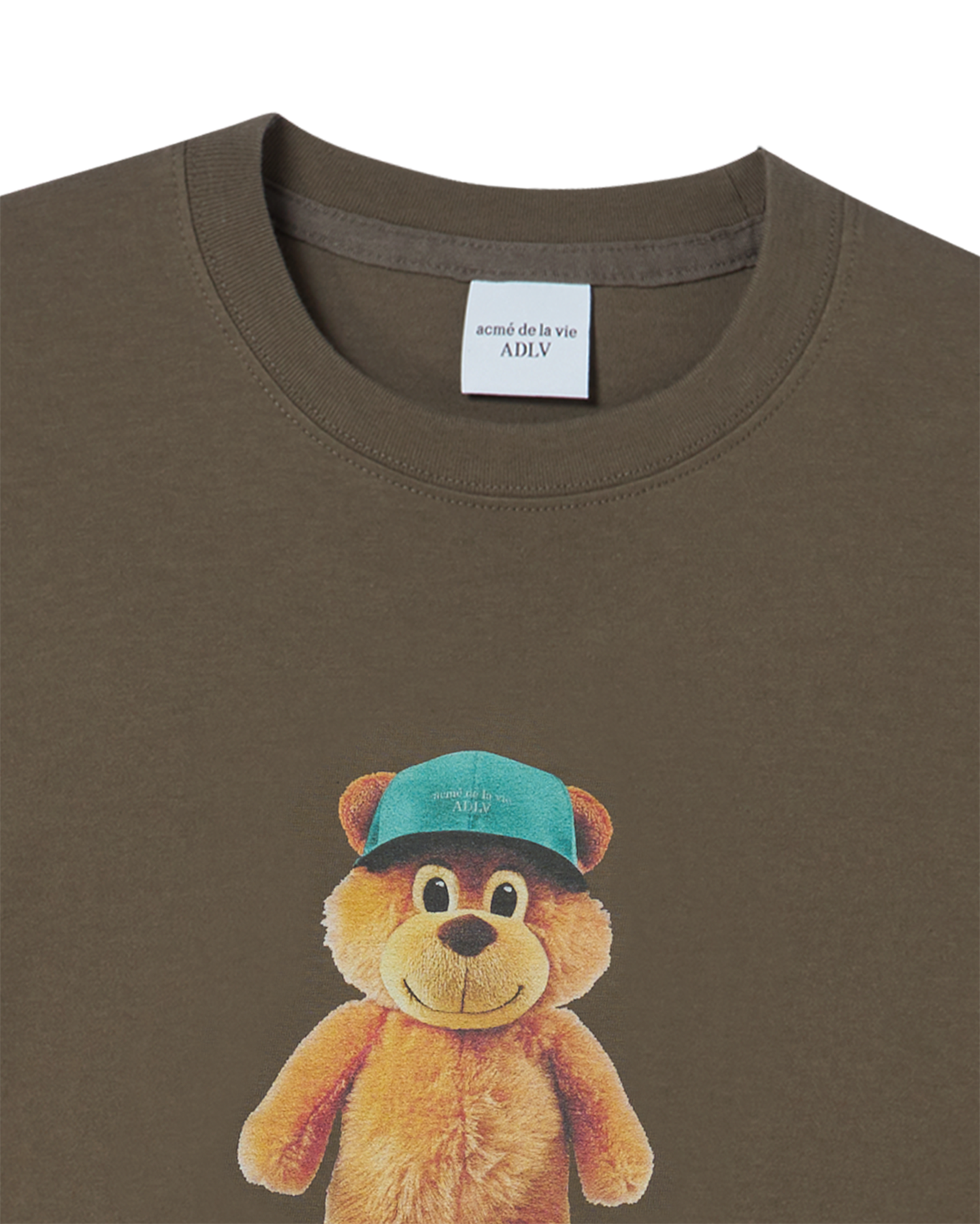 ADLV - Áo thun 3D STAND AC BEAR Ca cao