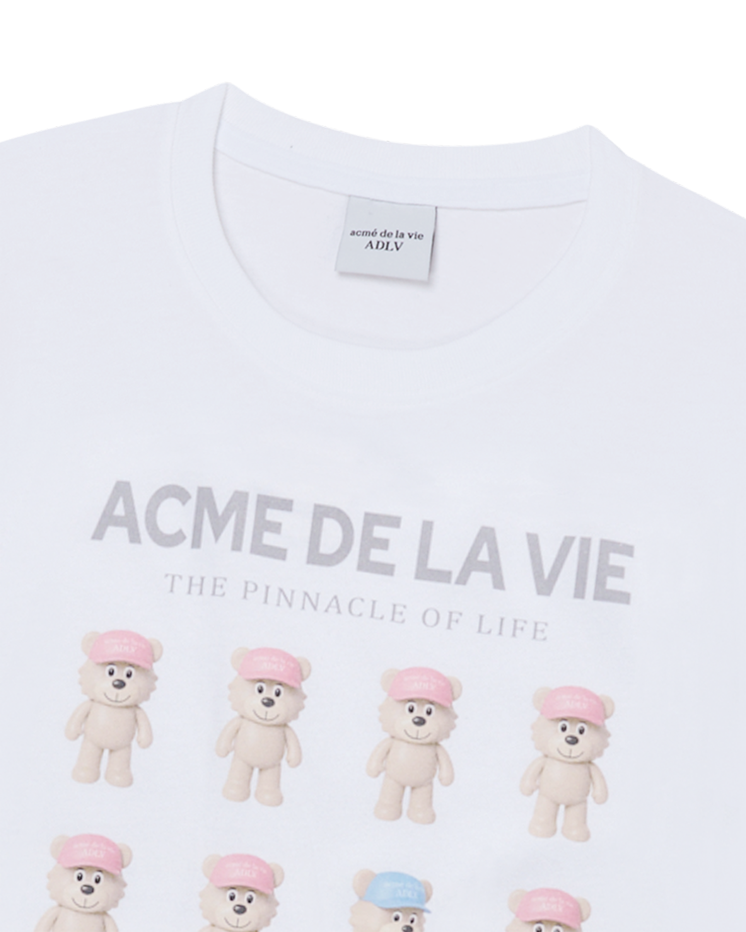 ADLV - Áo thun PLASTIC AC BEAR Trắng