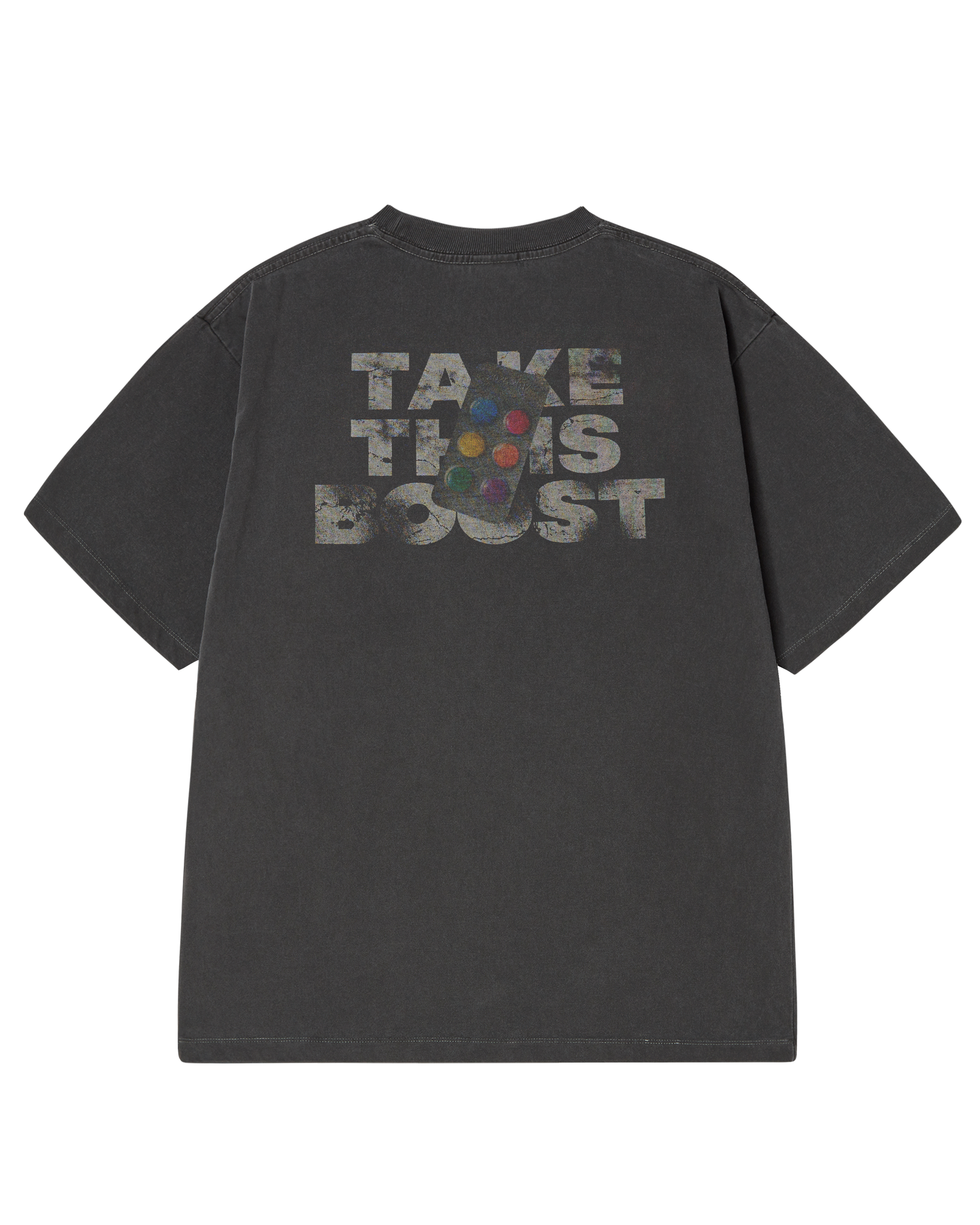 ADLV - Áo thun TAKE YOUR BOOST PIGMENT Than chì