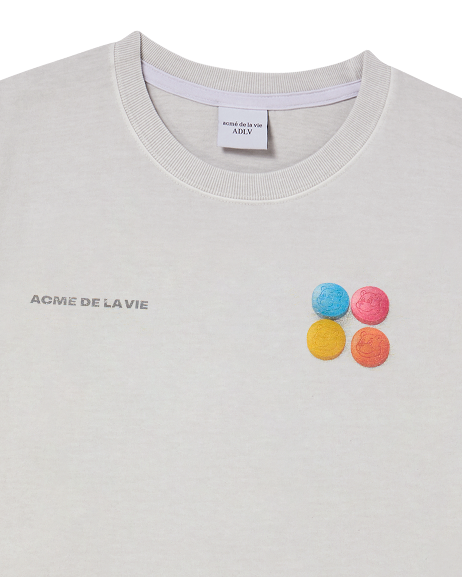 ADLV - Áo thun TAKE YOUR BOOST PIGMENT Xám nhạt