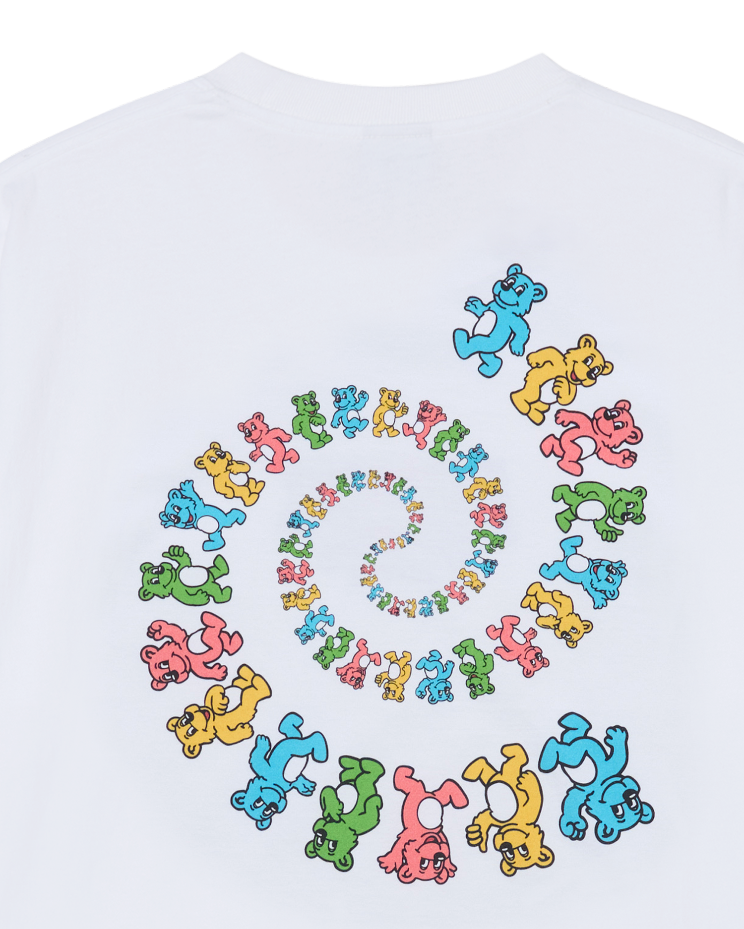 ADLV - Áo thun SWIRLING AC BEAR Trắng
