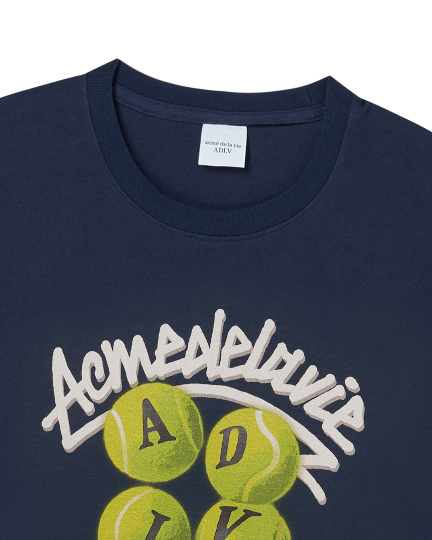 ADLV - Áo thun TENNIS BALL Xanh navy