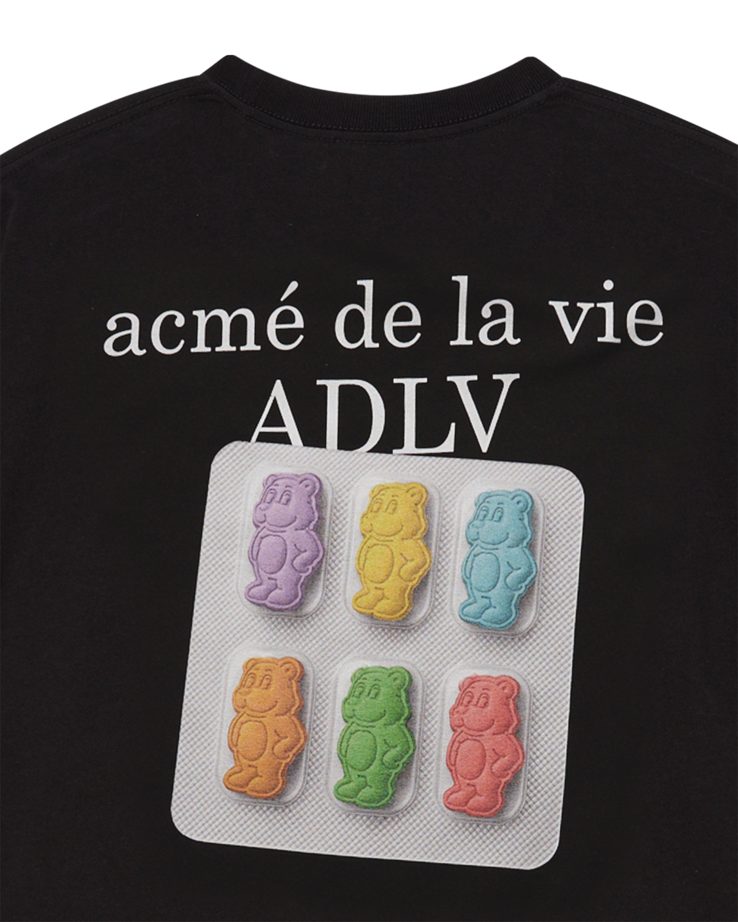 ADLV - Áo thun VITA AC BEAR Đen