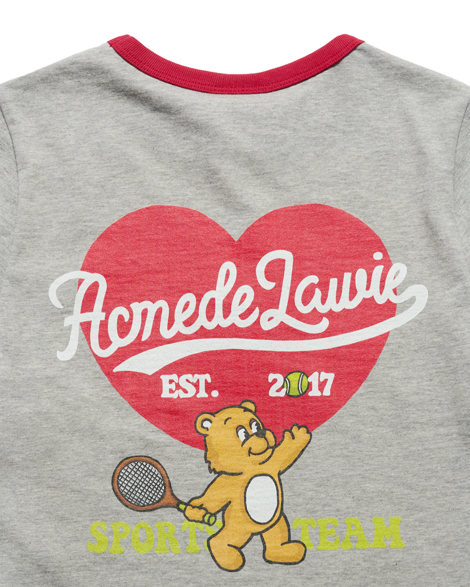 ADLV - Áo thun  WOMAN TENNIS AC BEAR Muối tiêu