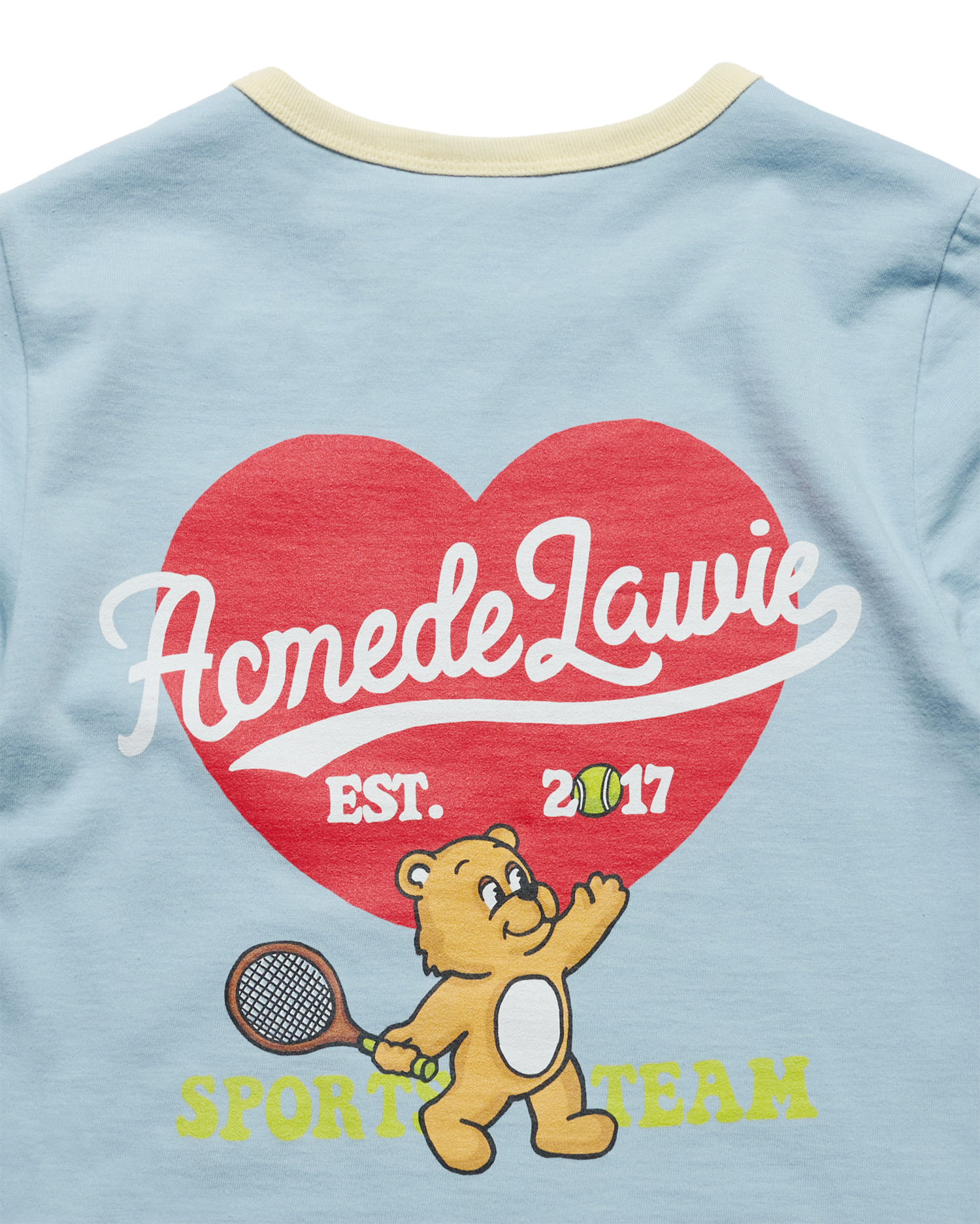 ADLV - Áo thun  WOMAN TENNIS AC BEAR Xanh da trời