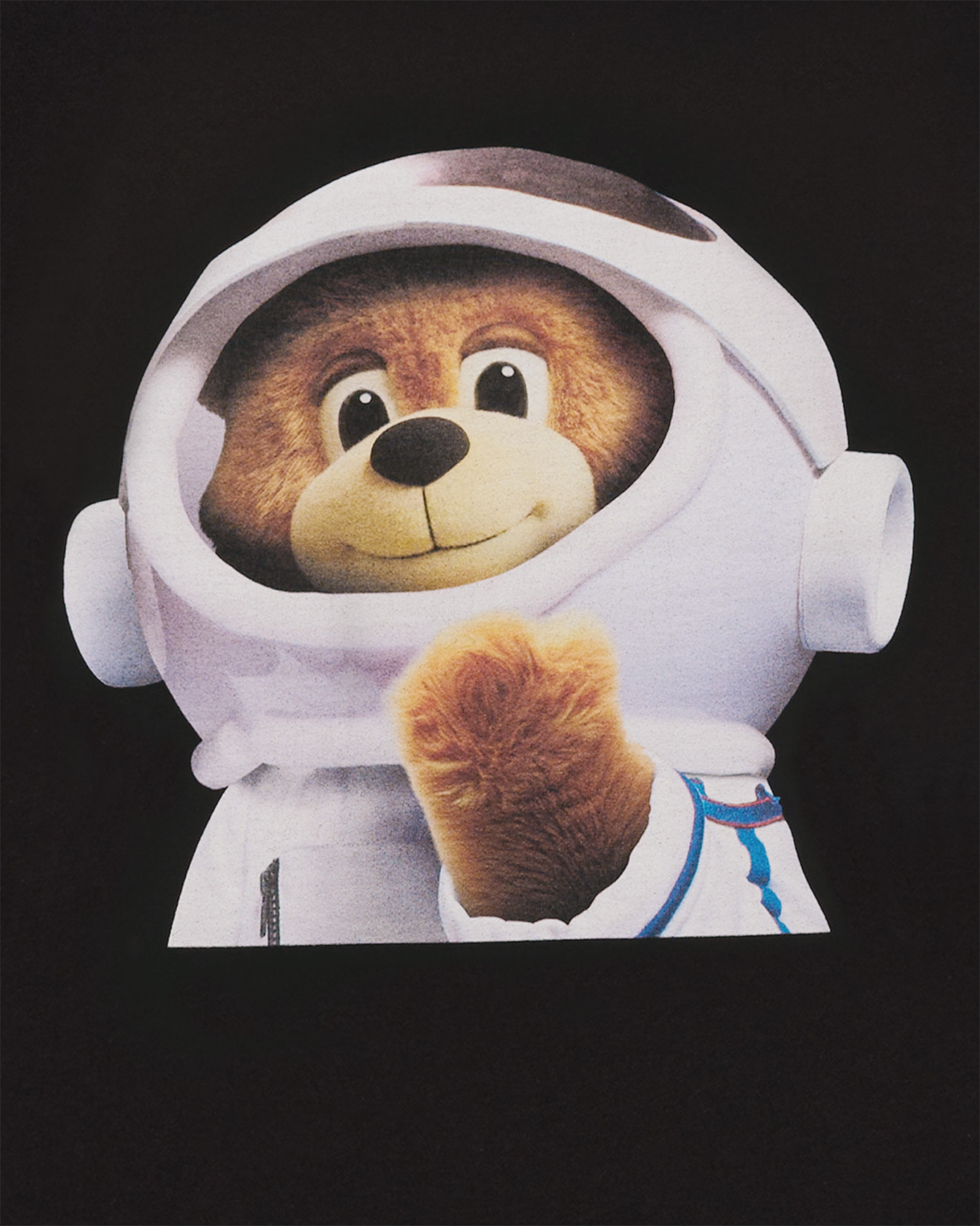 ADLV - Áo thun ngắn tay AC BEAR BABY FACE ASTRONAUT Đen