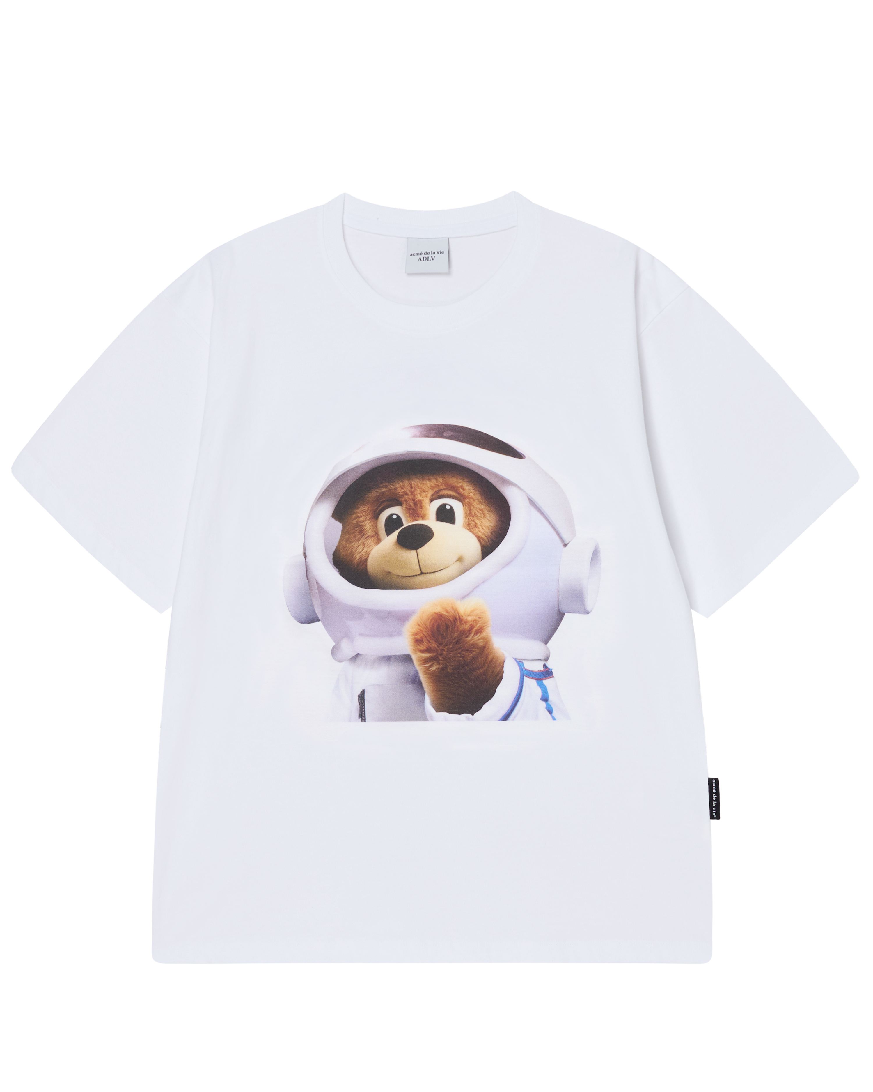 ADLV - Áo thun ngắn tay AC BEAR BABY FACE ASTRONAUT Trắng