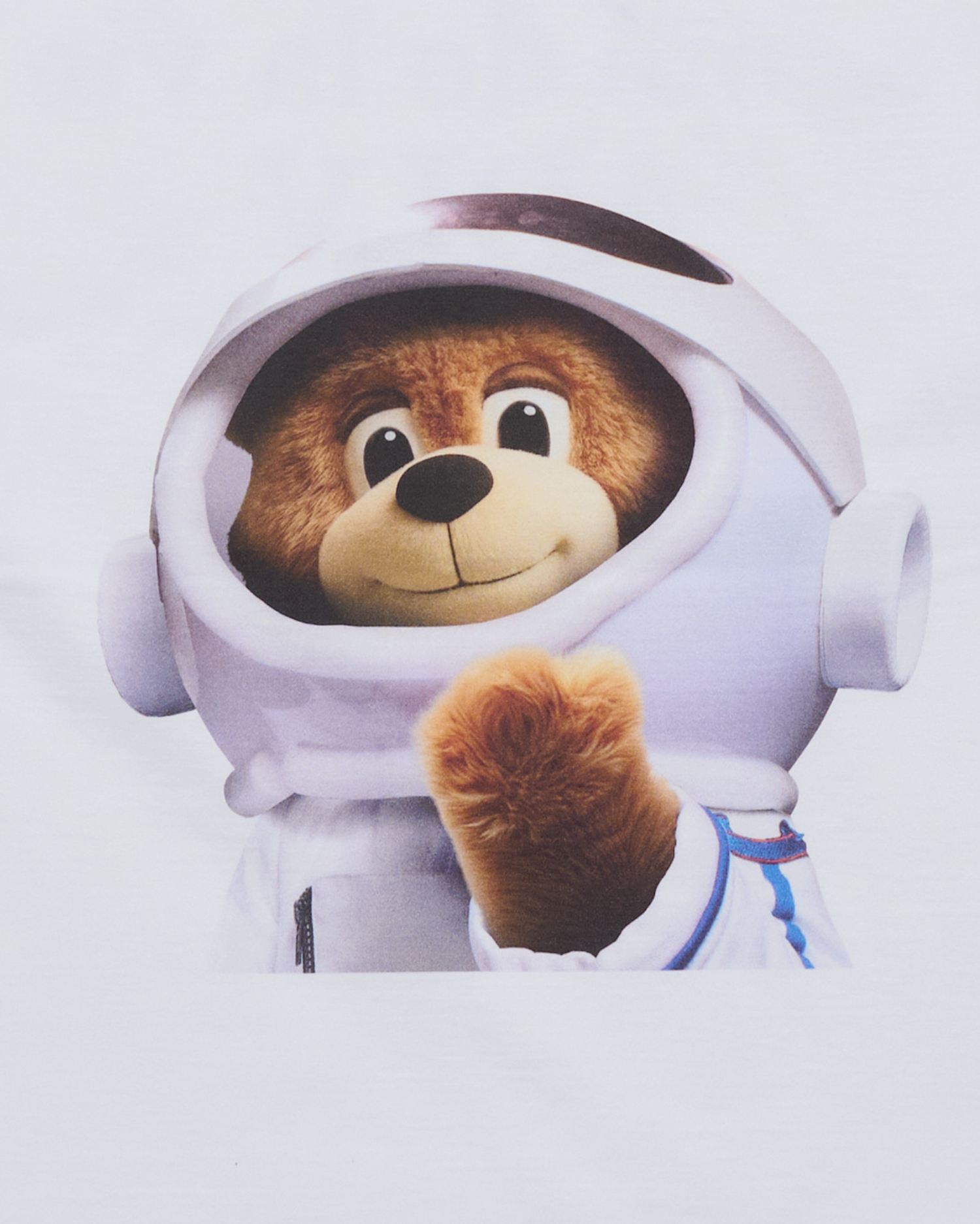 ADLV - Áo thun ngắn tay AC BEAR BABY FACE ASTRONAUT Trắng