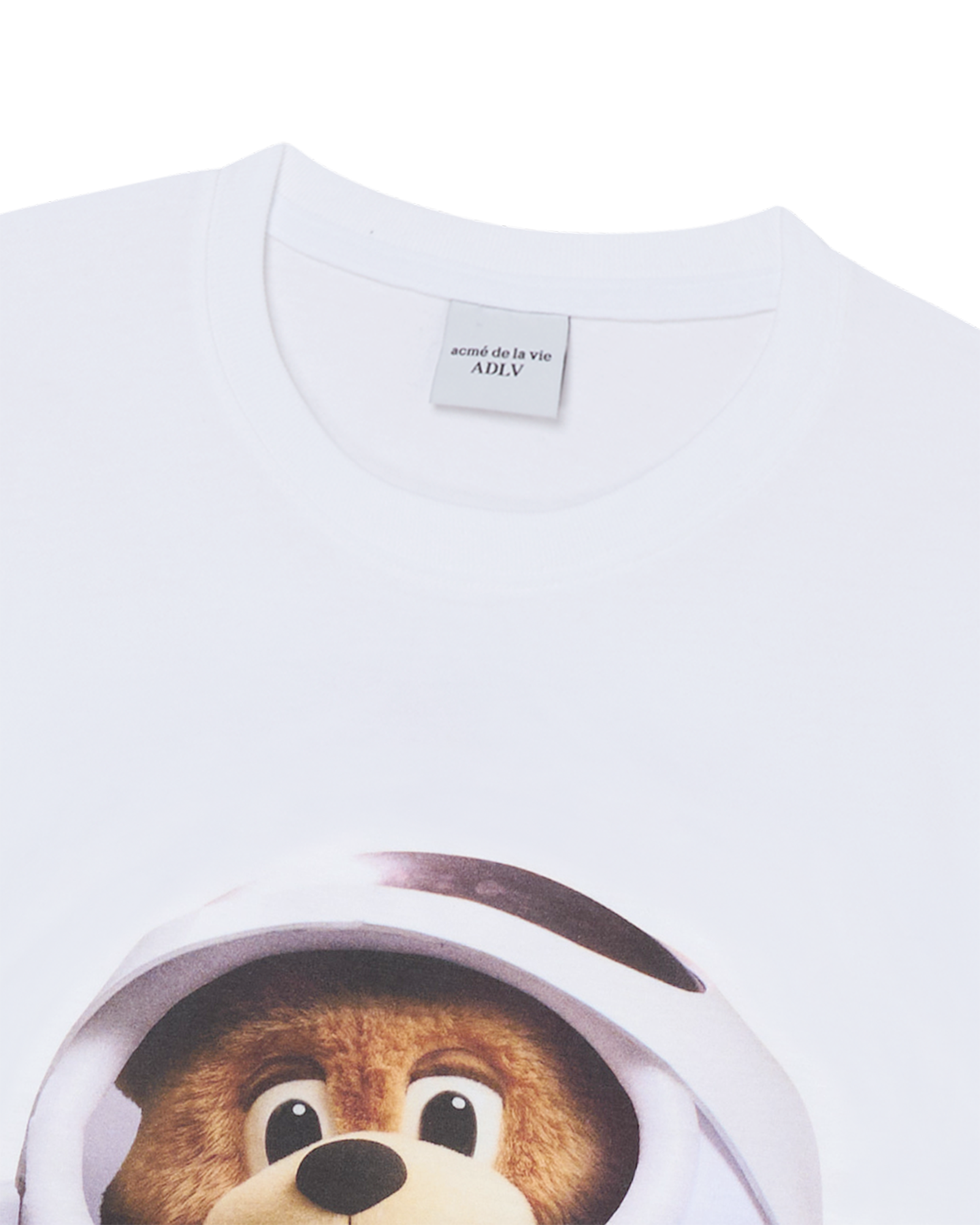 ADLV - Áo thun ngắn tay AC BEAR BABY FACE ASTRONAUT Trắng