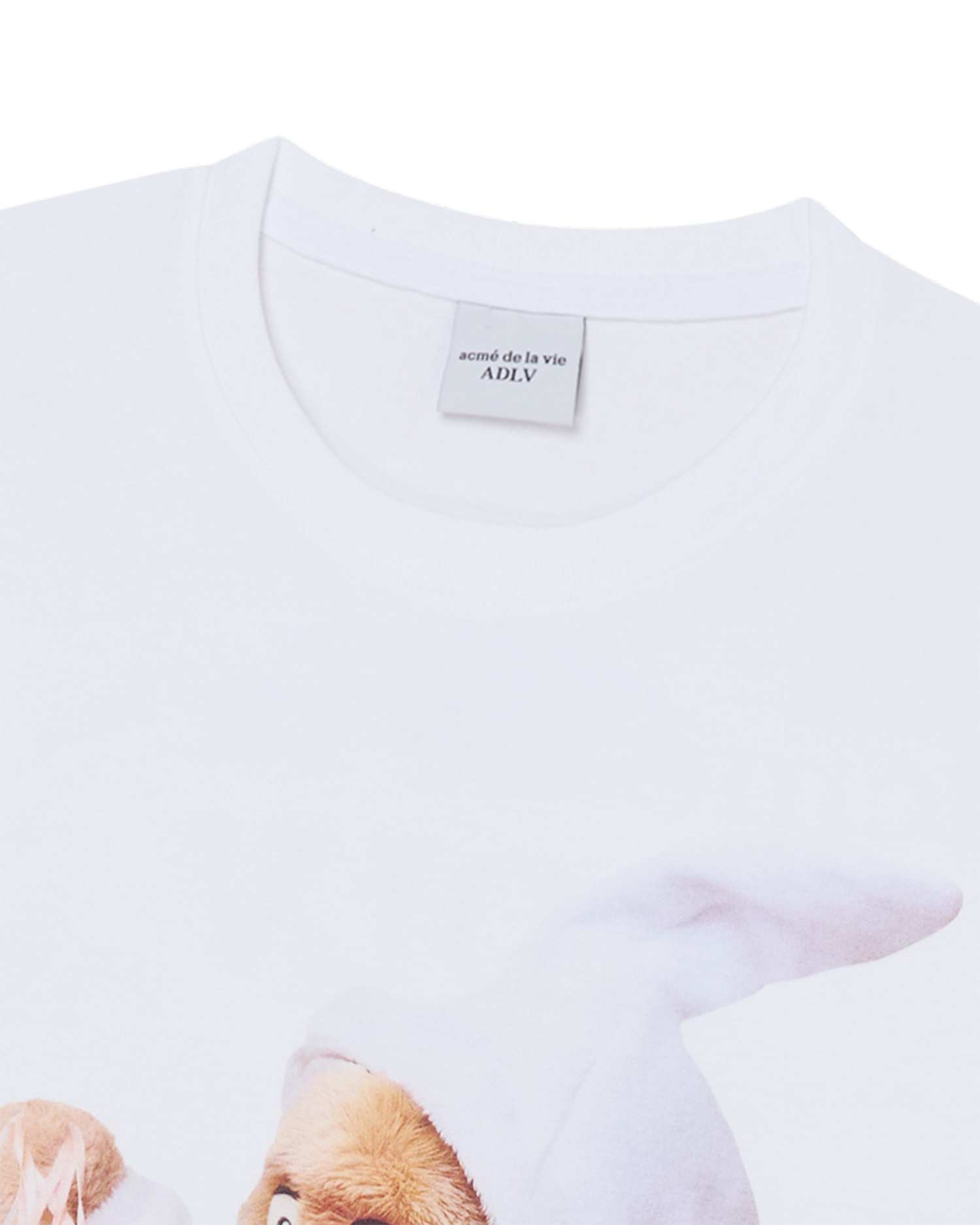 ADLV - Áo thun AC BEAR BABY FACE BUNNY Trắng
