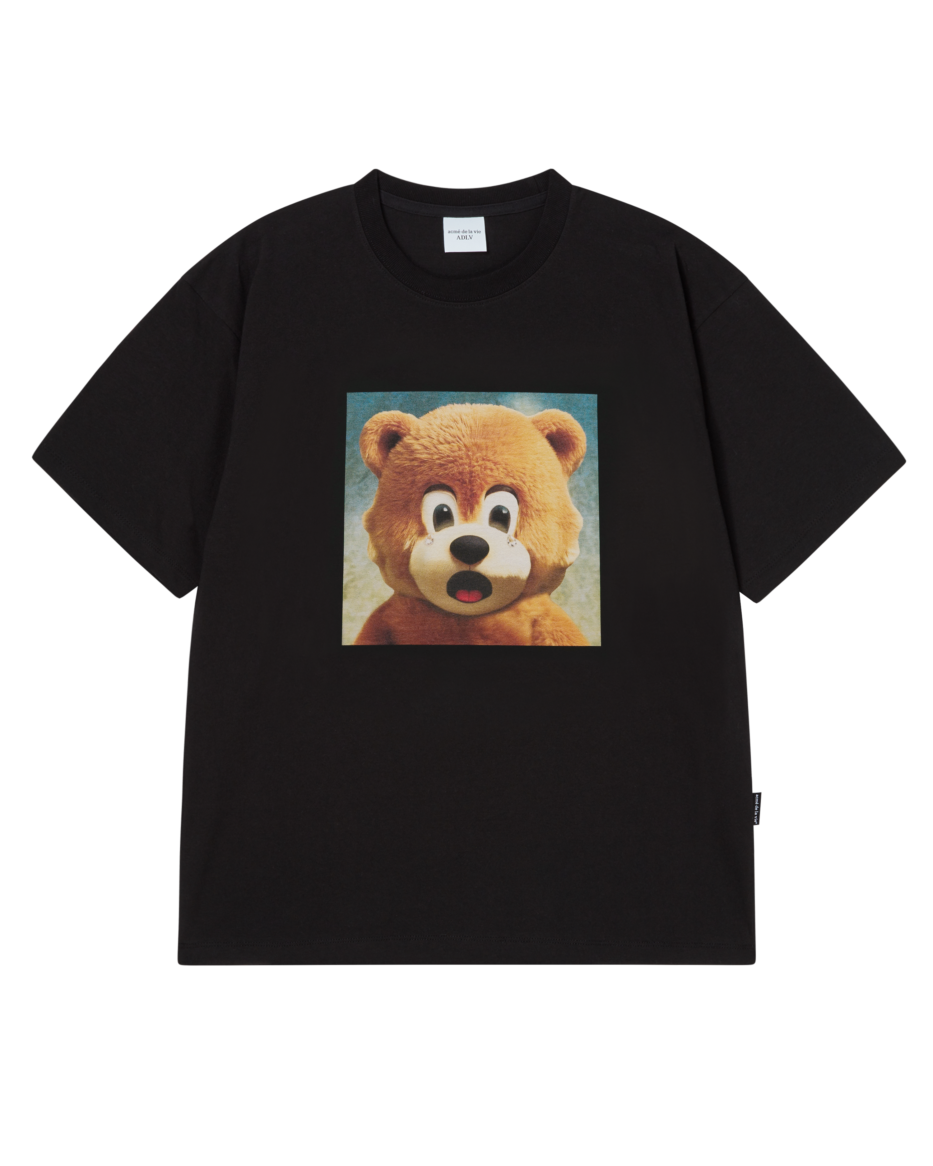 Áo thun ngắn tay AC BEAR BABY FACE JEWELRY Đen