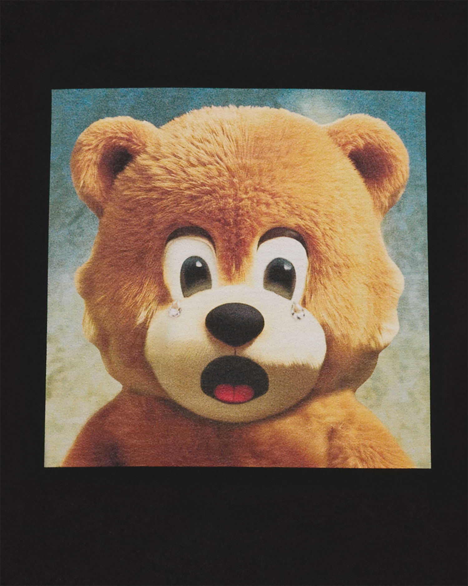 ADLV - Áo thun ngắn tay AC BEAR BABY FACE JEWELRY Đen