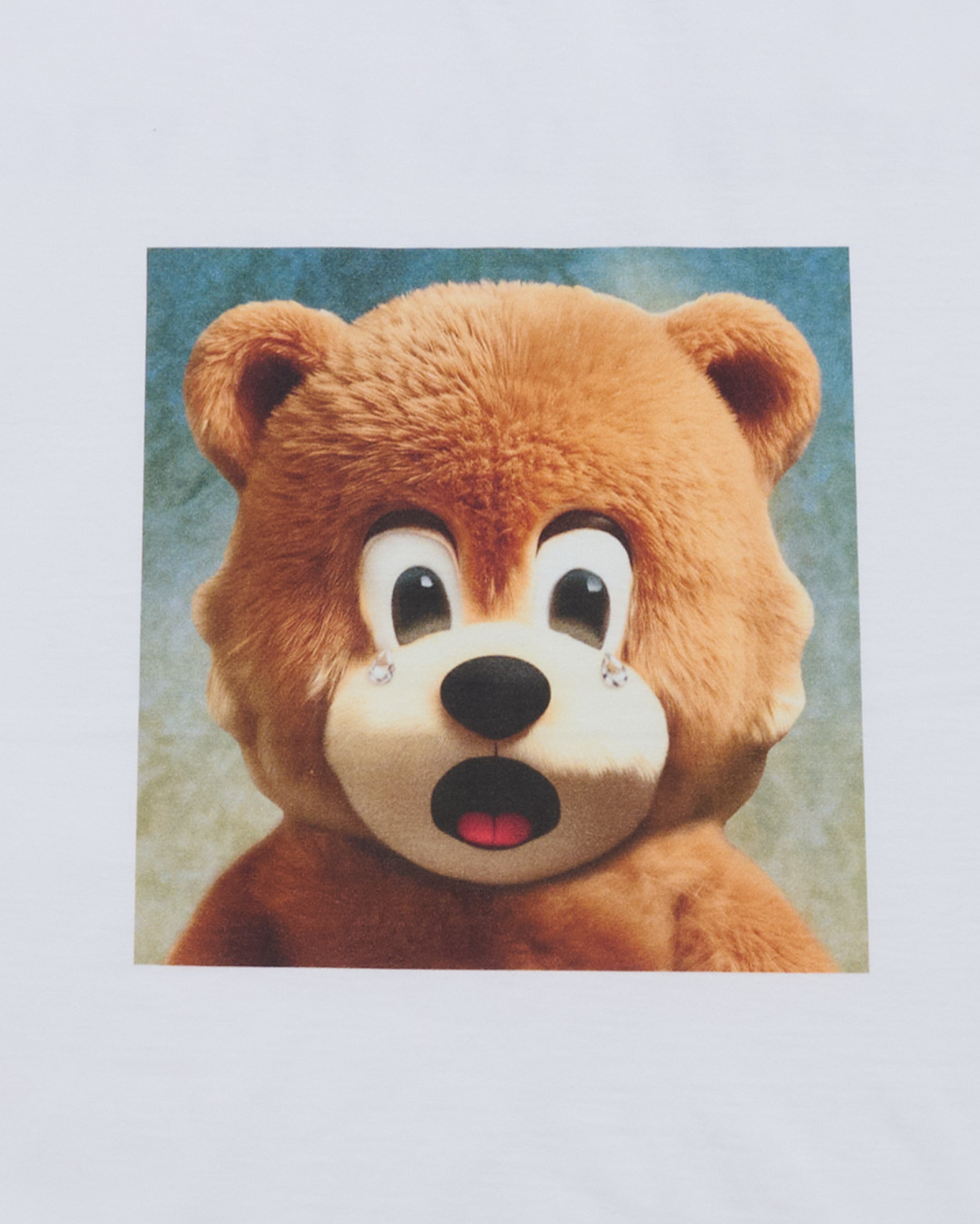 ADLV - Áo thun ngắn tay AC BEAR BABY FACE JEWELRY Trắng