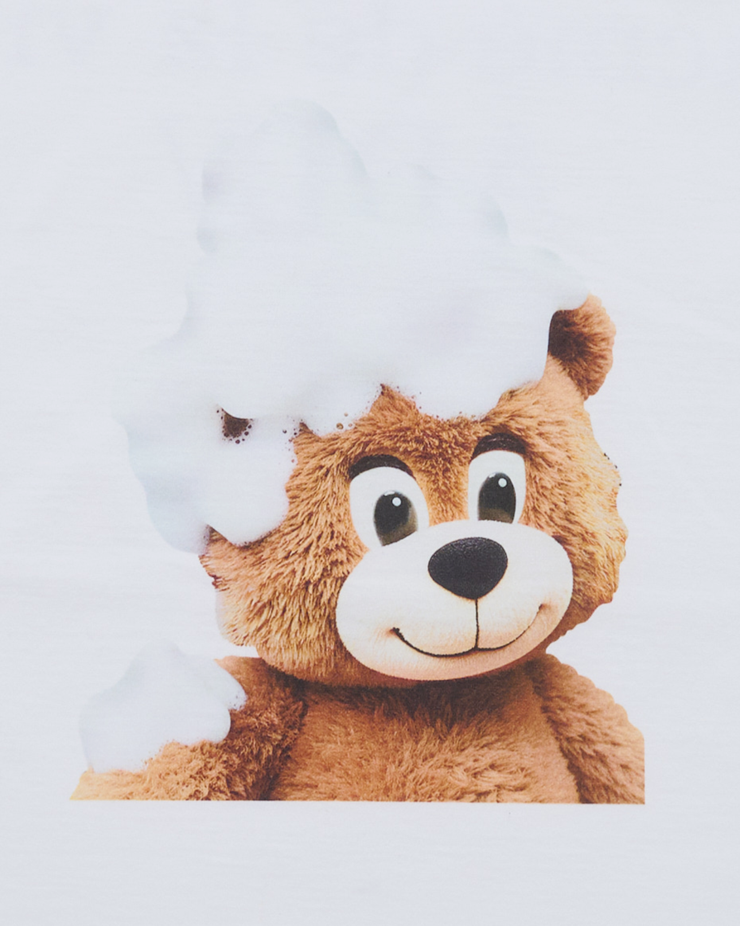 ADLV - Áo thun ngắn tay AC BEAR BABY FACE BUBBLE Trắng