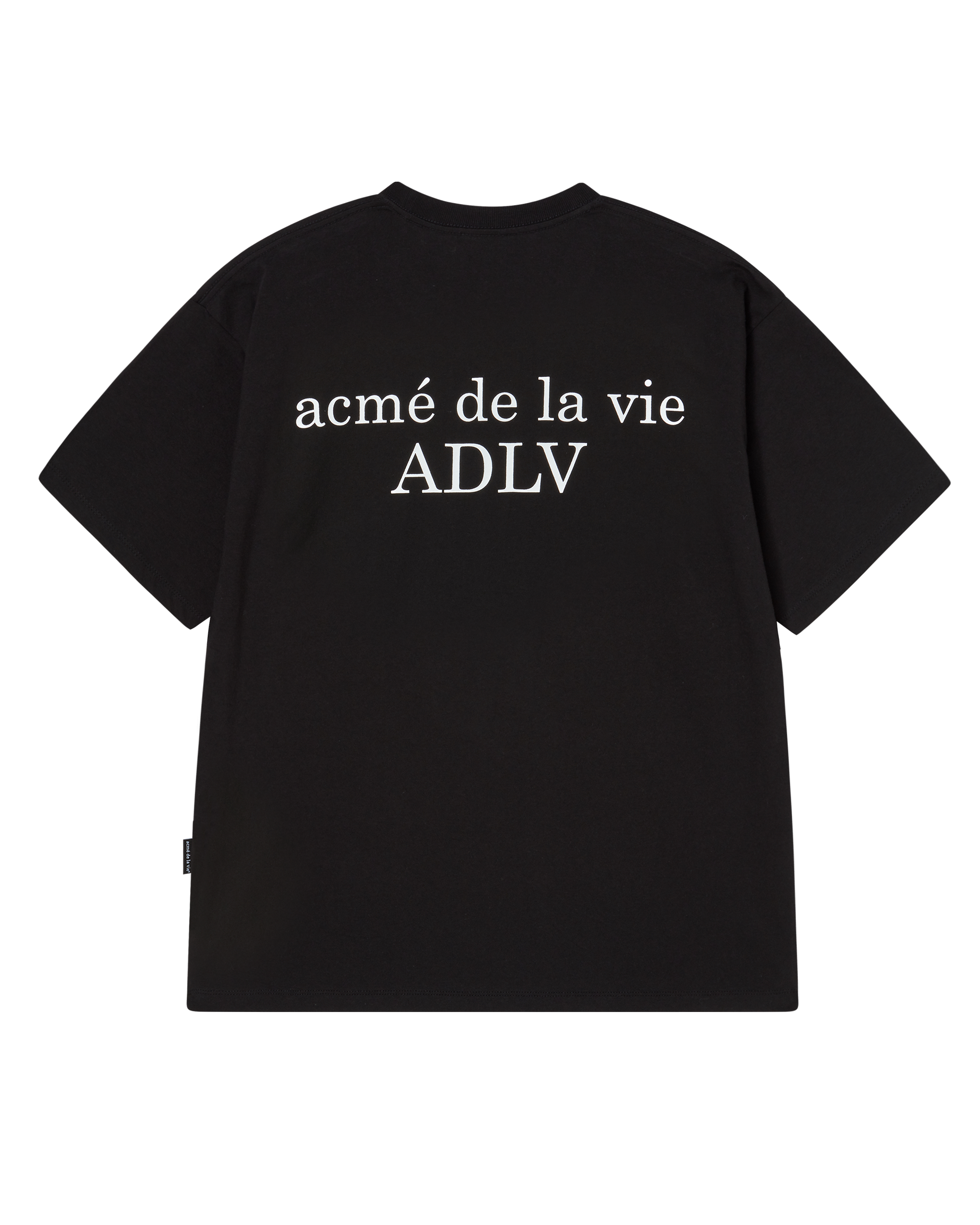 ADLV - Áo thun ngắn tay AC BEAR DONUT BABY FACE Đen