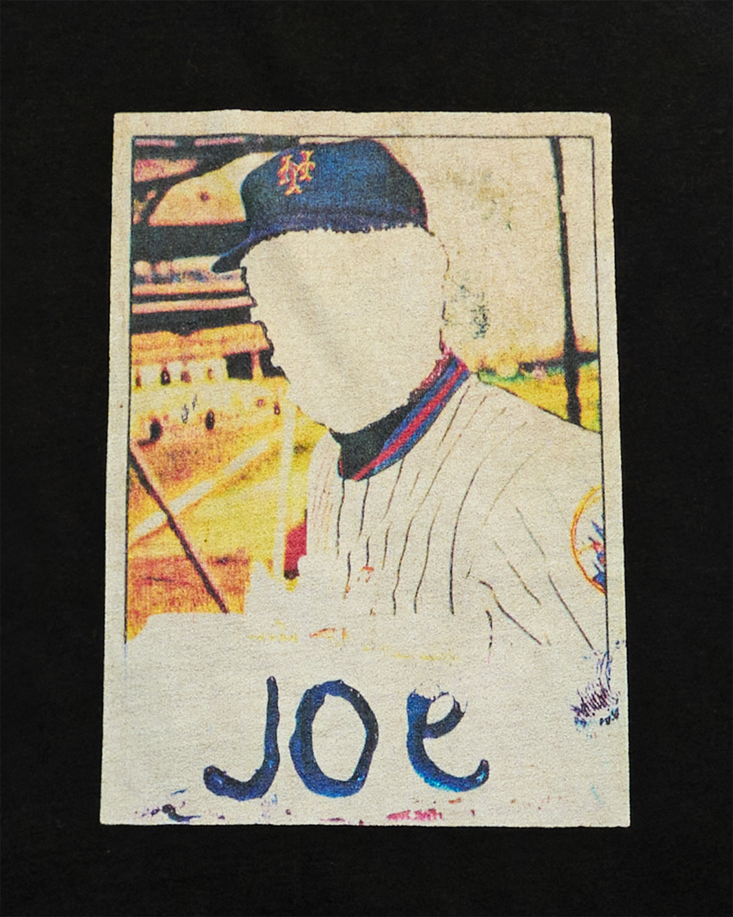 ADLV - Áo thun ngắn tay JMB BASEBALL PLAYER Đen
