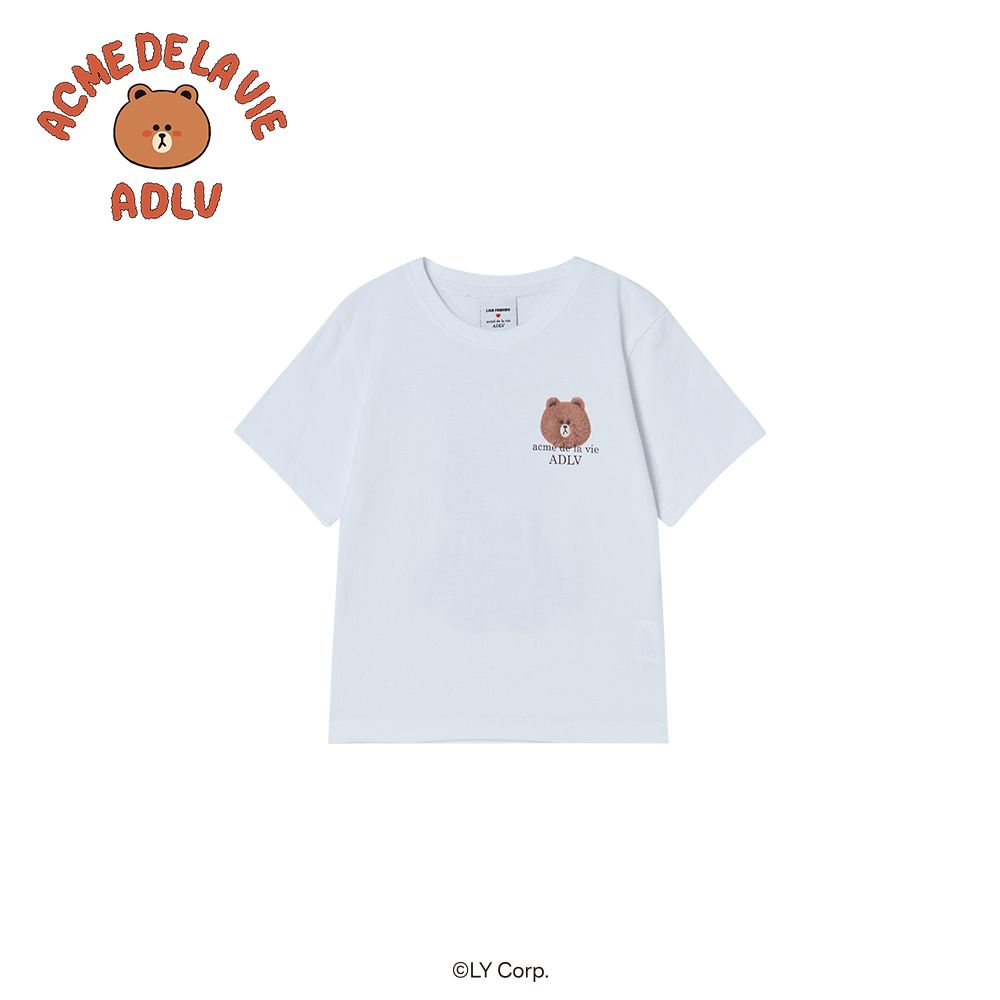 ADLV - Áo thun KIDS BASIC LINE FRIENDS Trắng