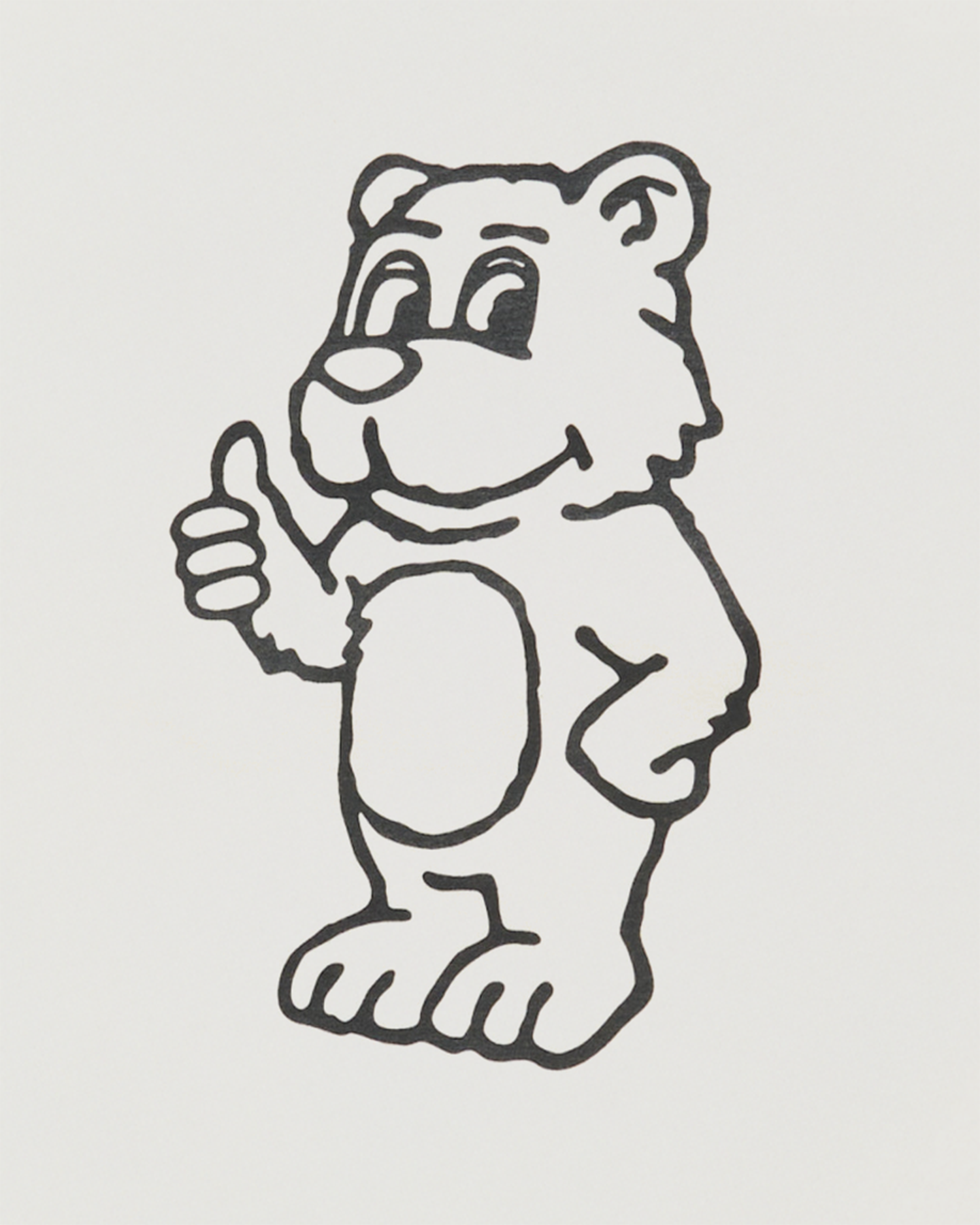 Áo thun KIDS BASIC AC BEAR Kem