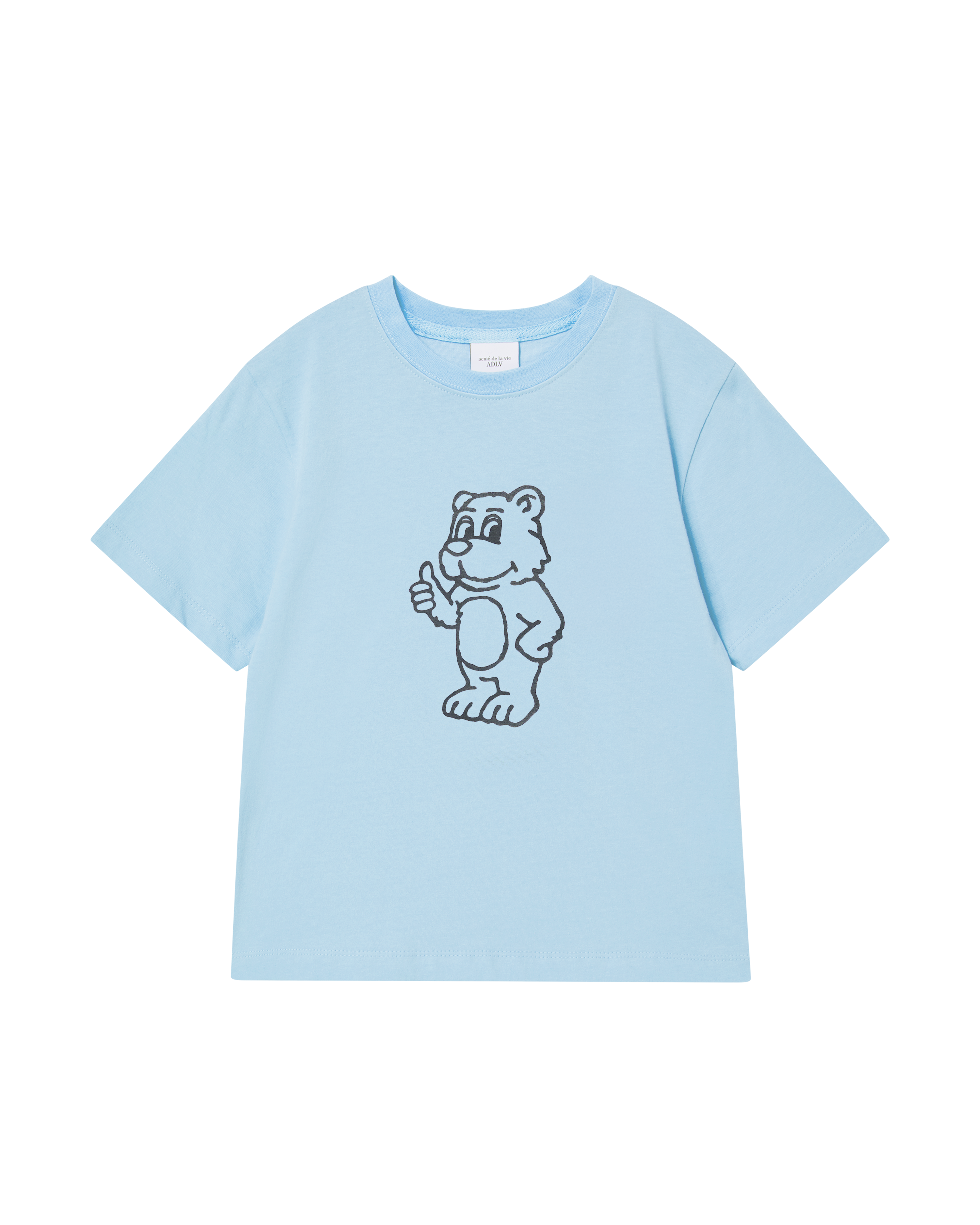 Áo thun KIDS BASIC AC BEAR Xanh da trời